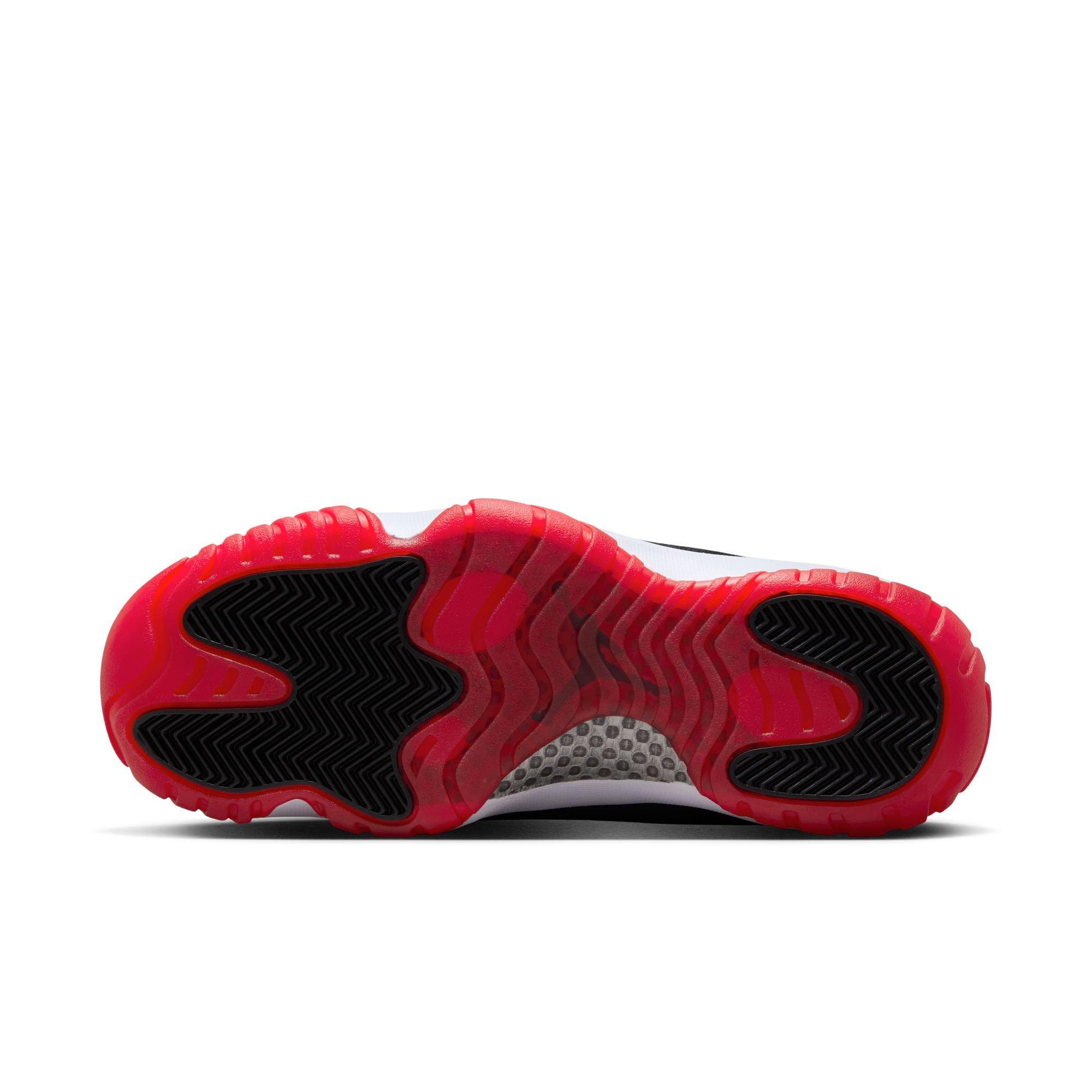 Jordan 11 Retro "Bred Velvet" Women's Shoe - BLACK/GYM RED/WHITE Thumbnail View 10