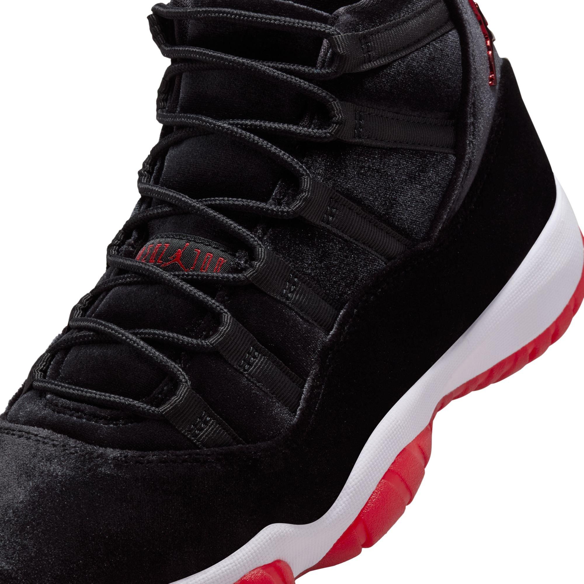 Jordan 11 Retro "Bred Velvet" Women's Shoe