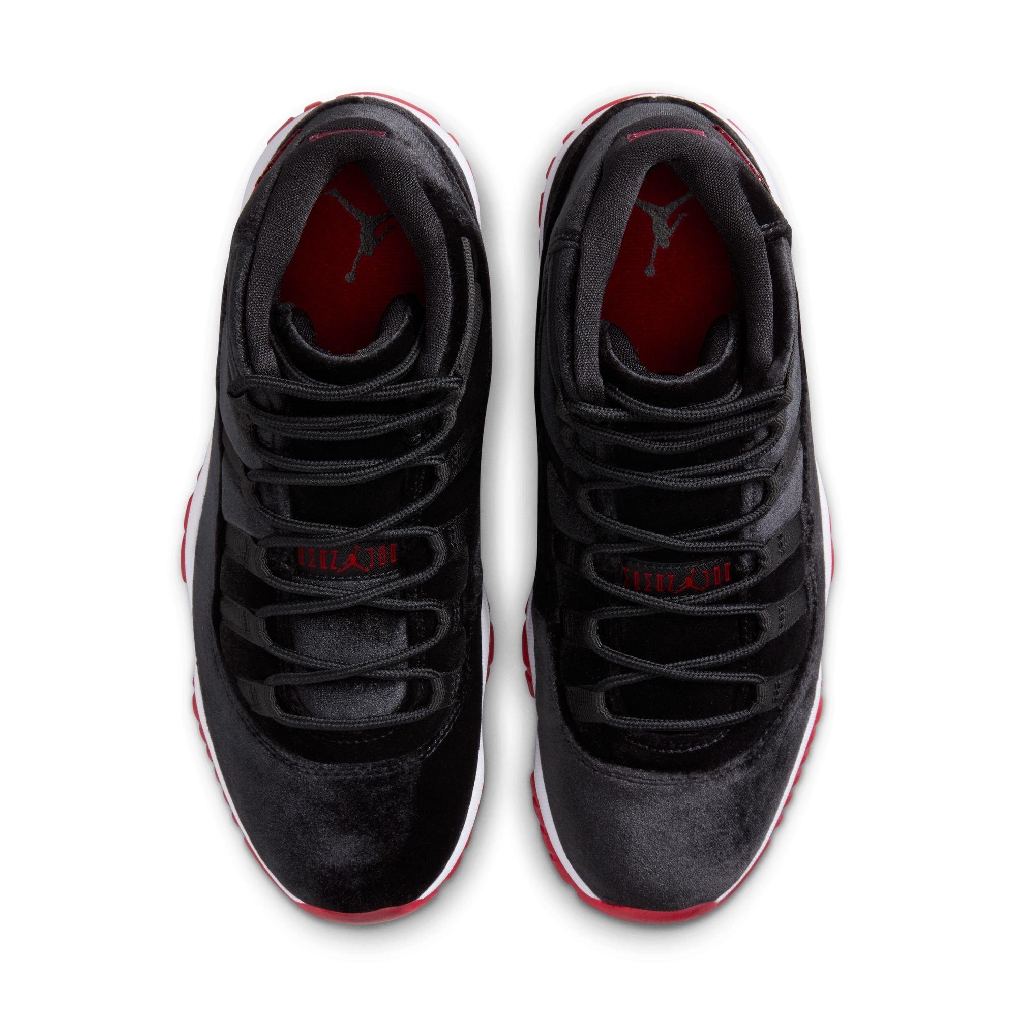 Jordan 11 Retro "Bred Velvet" Women's Shoe