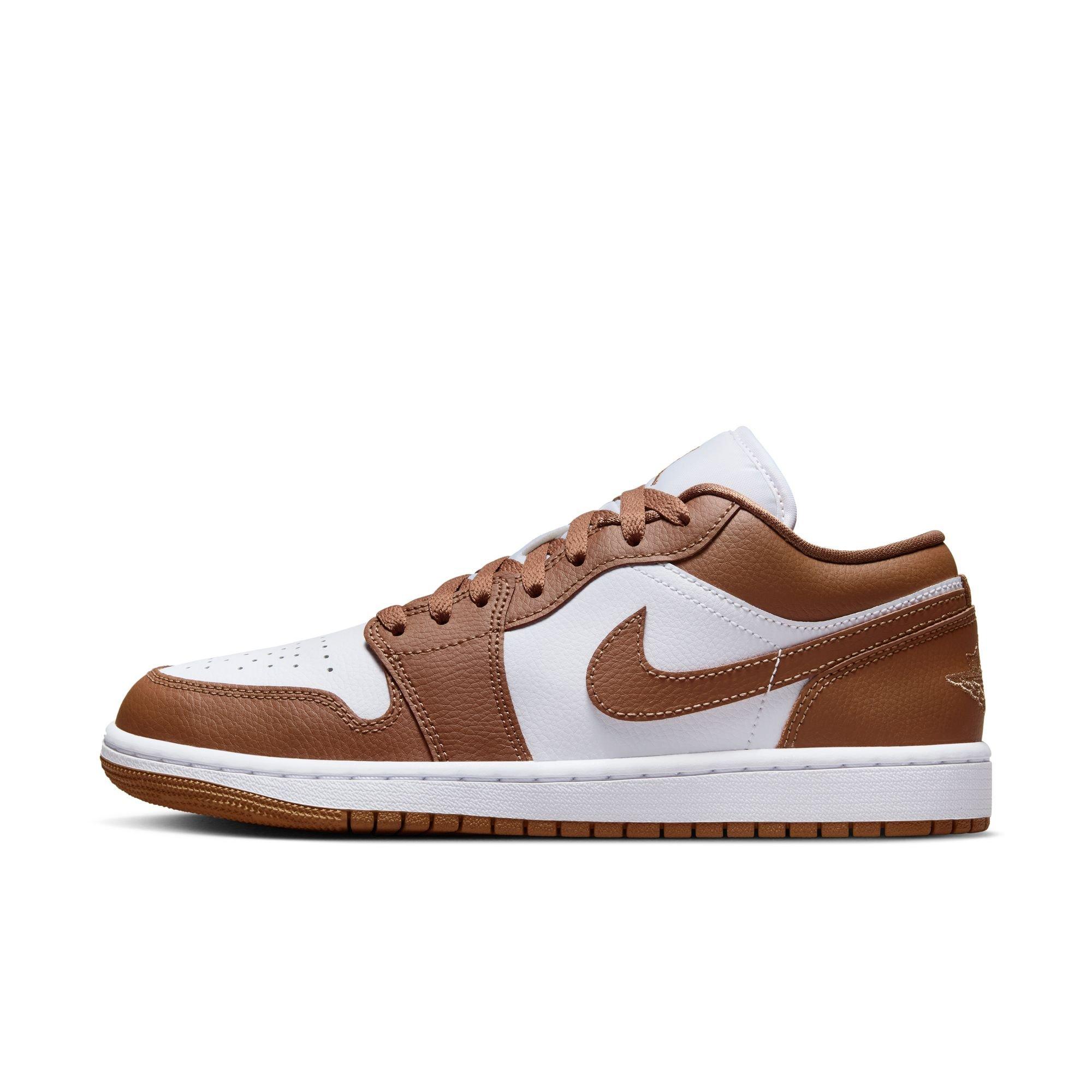 Jordan 1 Low Women's "Archaeo Brown/White" Shoe