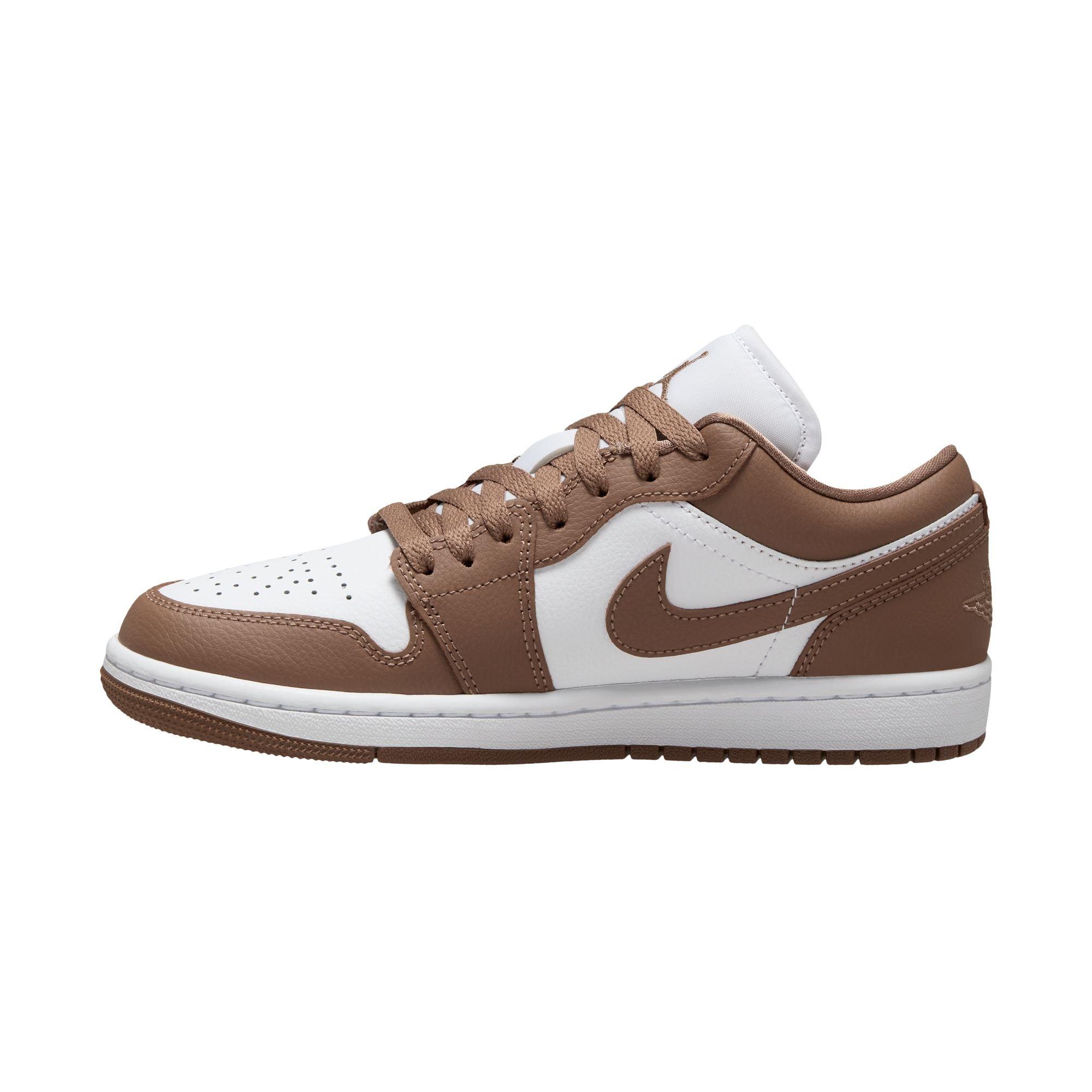 Jordan 1 Low Women's "Archaeo Brown/White" Shoe