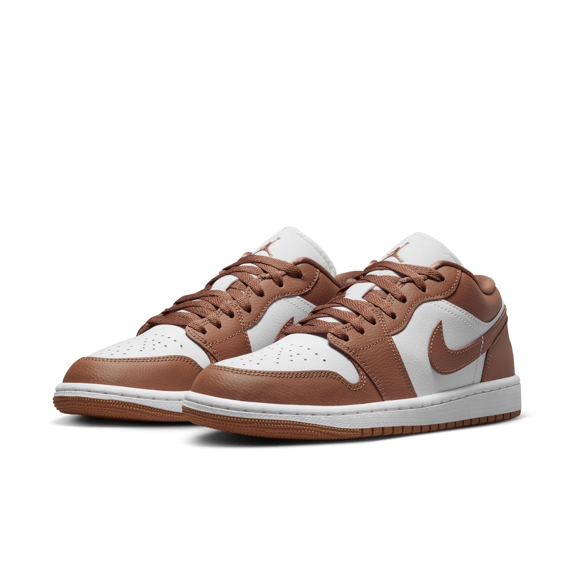 Jordan 1 Low Women's "Archaeo Brown/White" Shoe