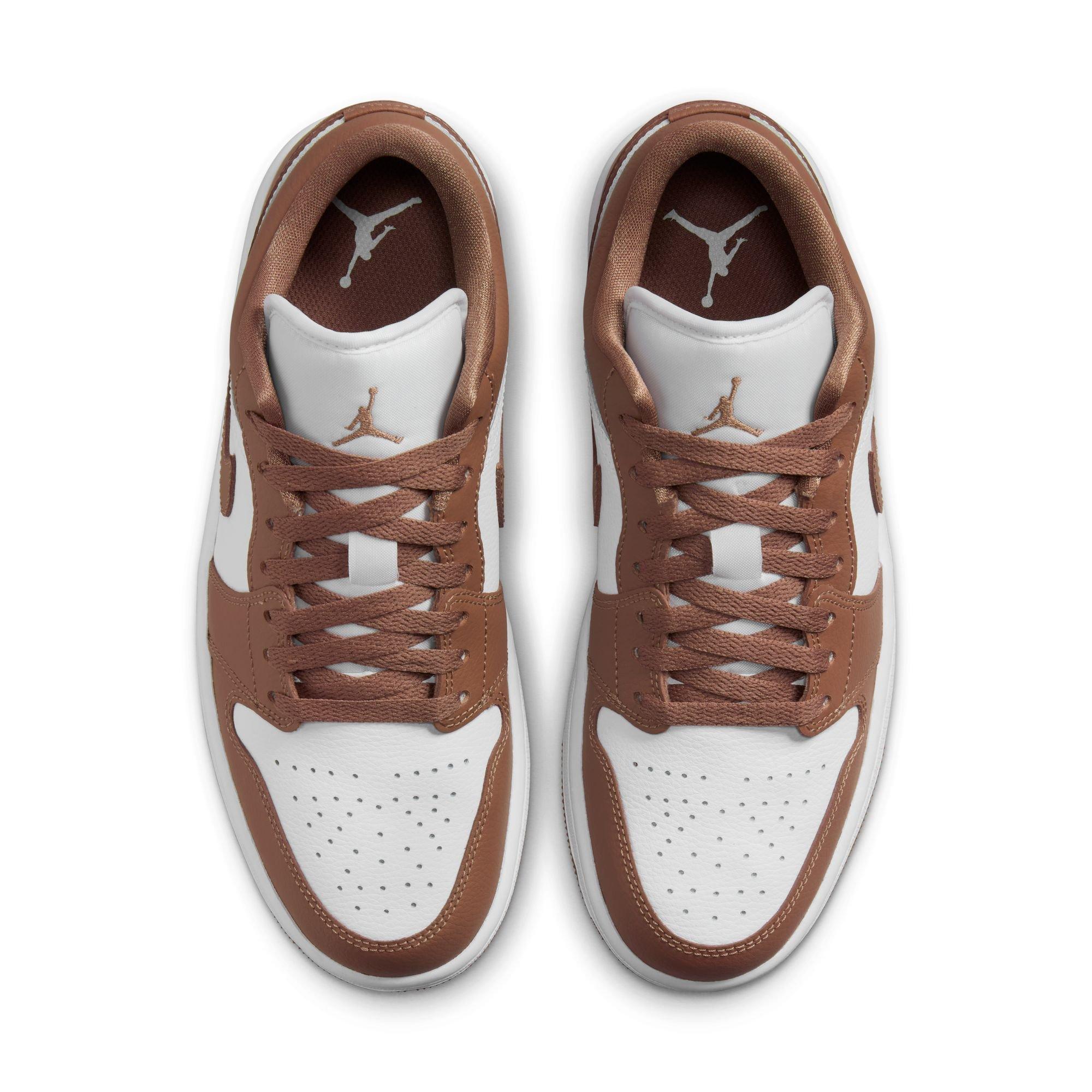 Jordan 1 Low Women's "Archaeo Brown/White" Shoe