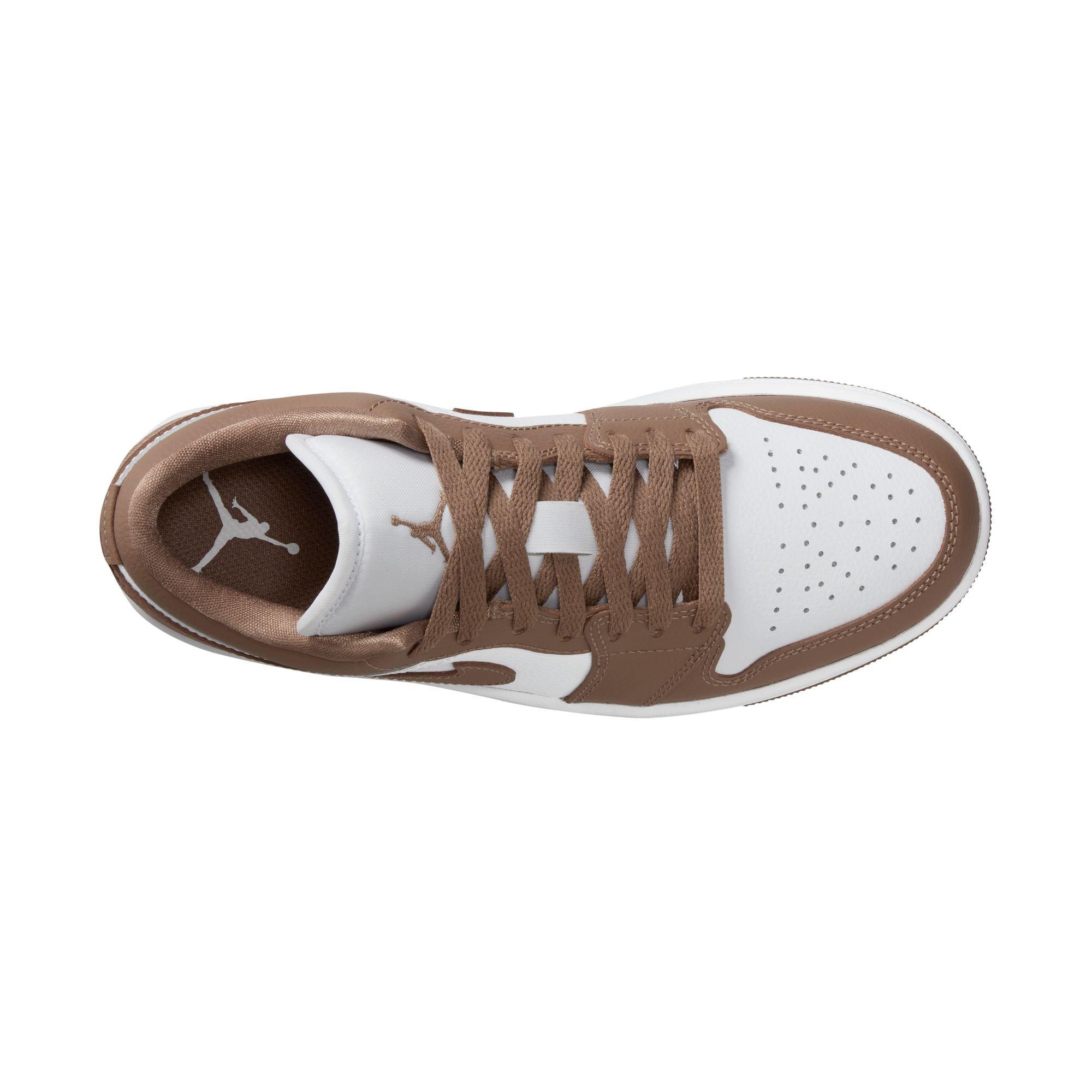 Jordan 1 Low Women's "Archaeo Brown/White" Shoe