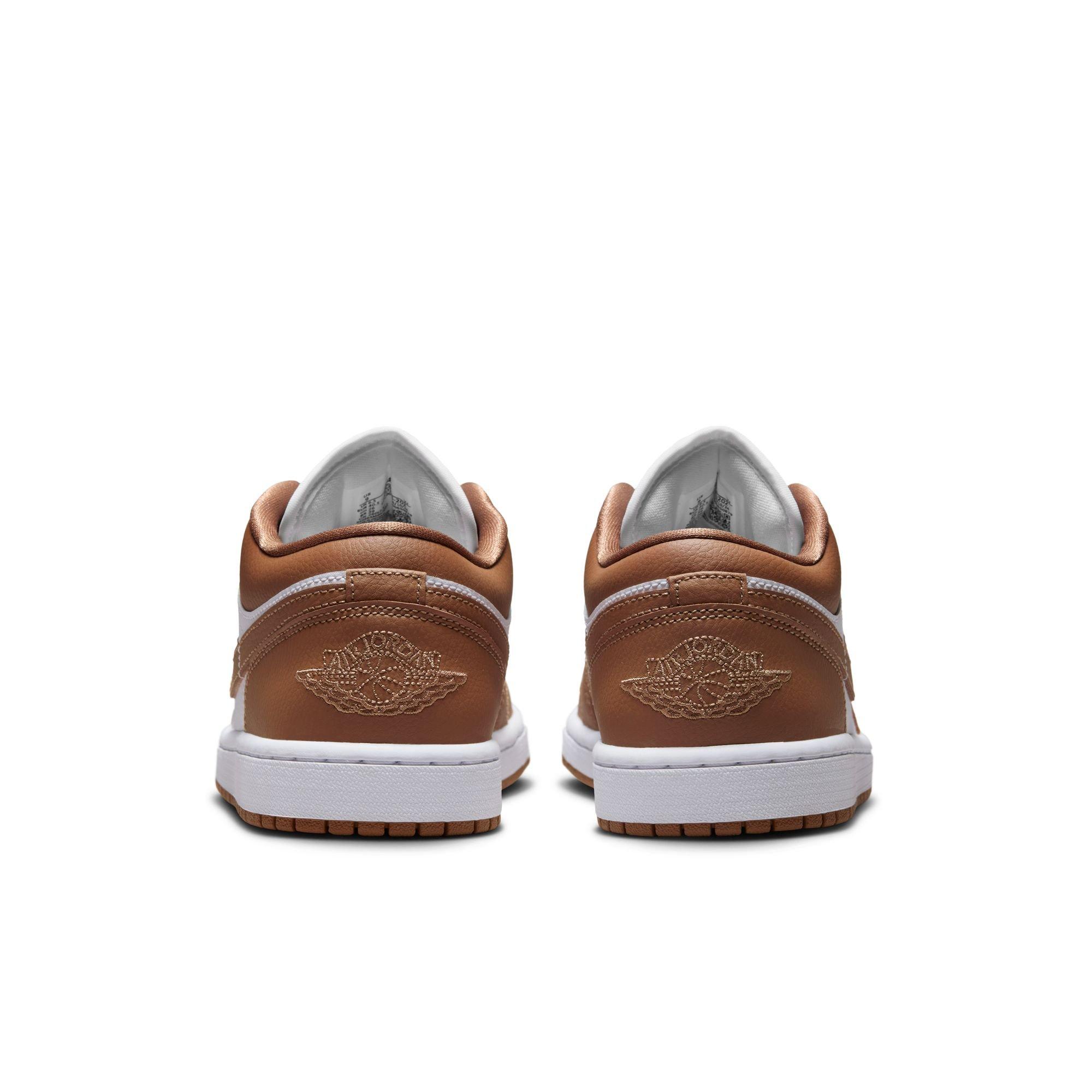 Jordan 1 Low Women's "Archaeo Brown/White" Shoe