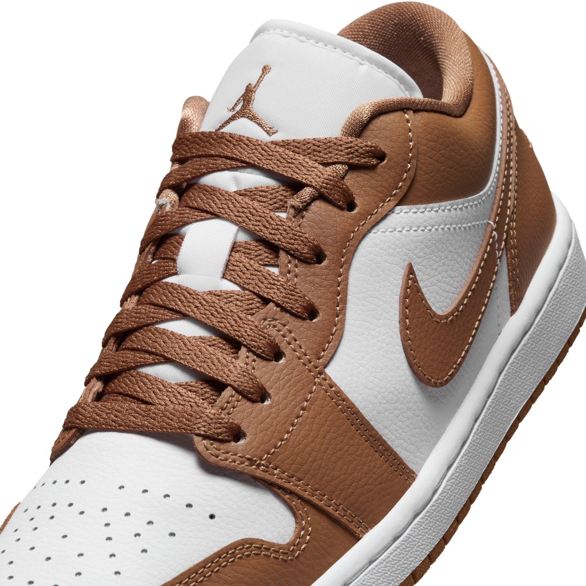 Jordan 1 Low Women's "Archaeo Brown/White" Shoe