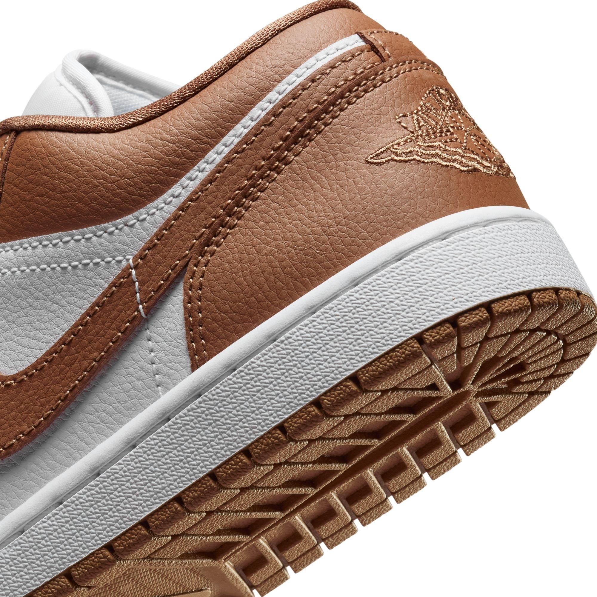 Jordan 1 Low Women's "Archaeo Brown/White" Shoe