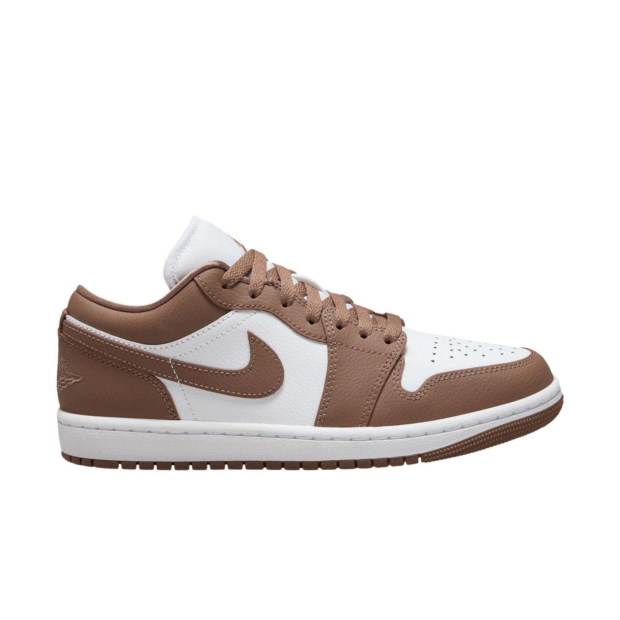 Jordan 1 Low "Archaeo Brown/White" Women's Shoe - BROWN