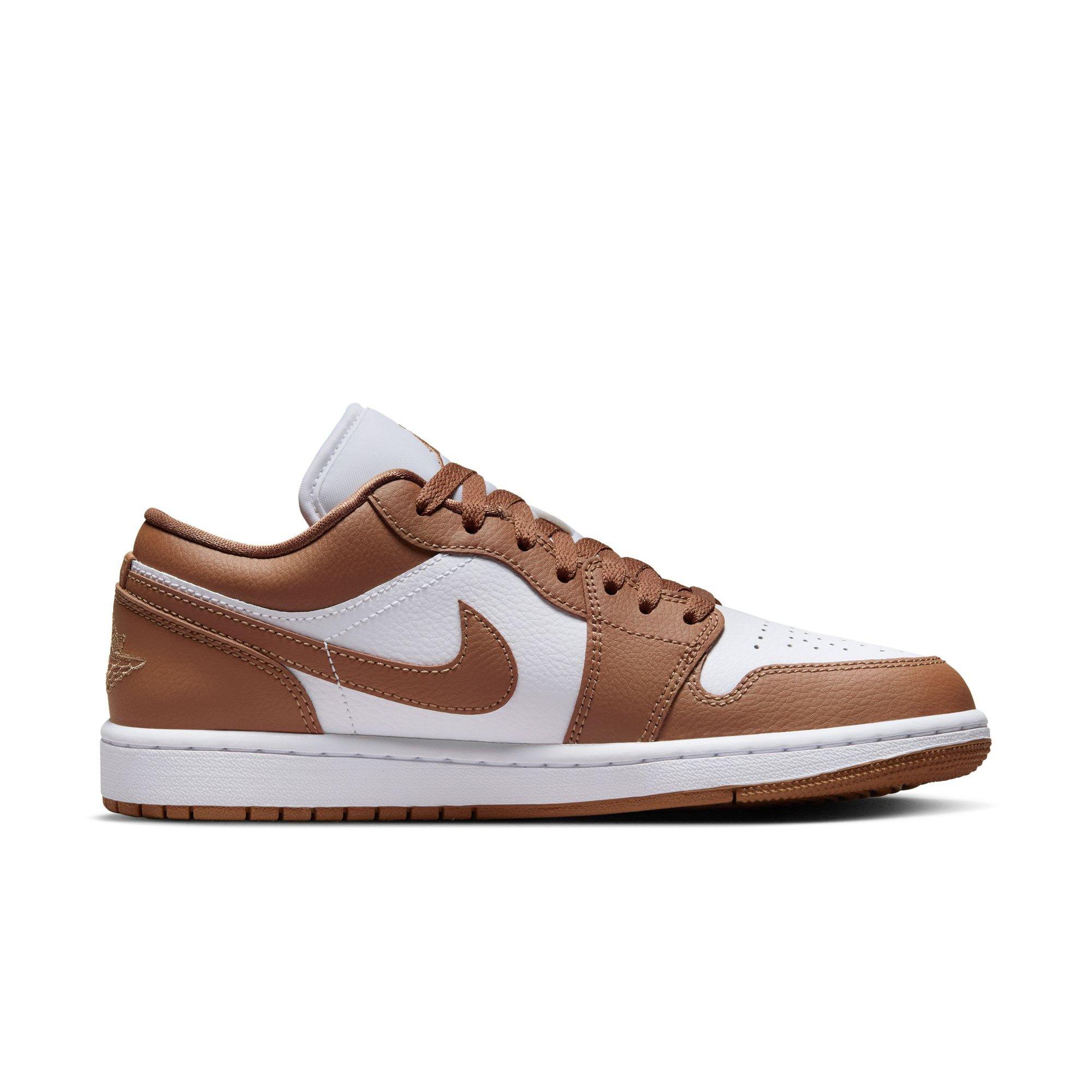 Jordan 1 Low Women's "Archaeo Brown/White" Shoe