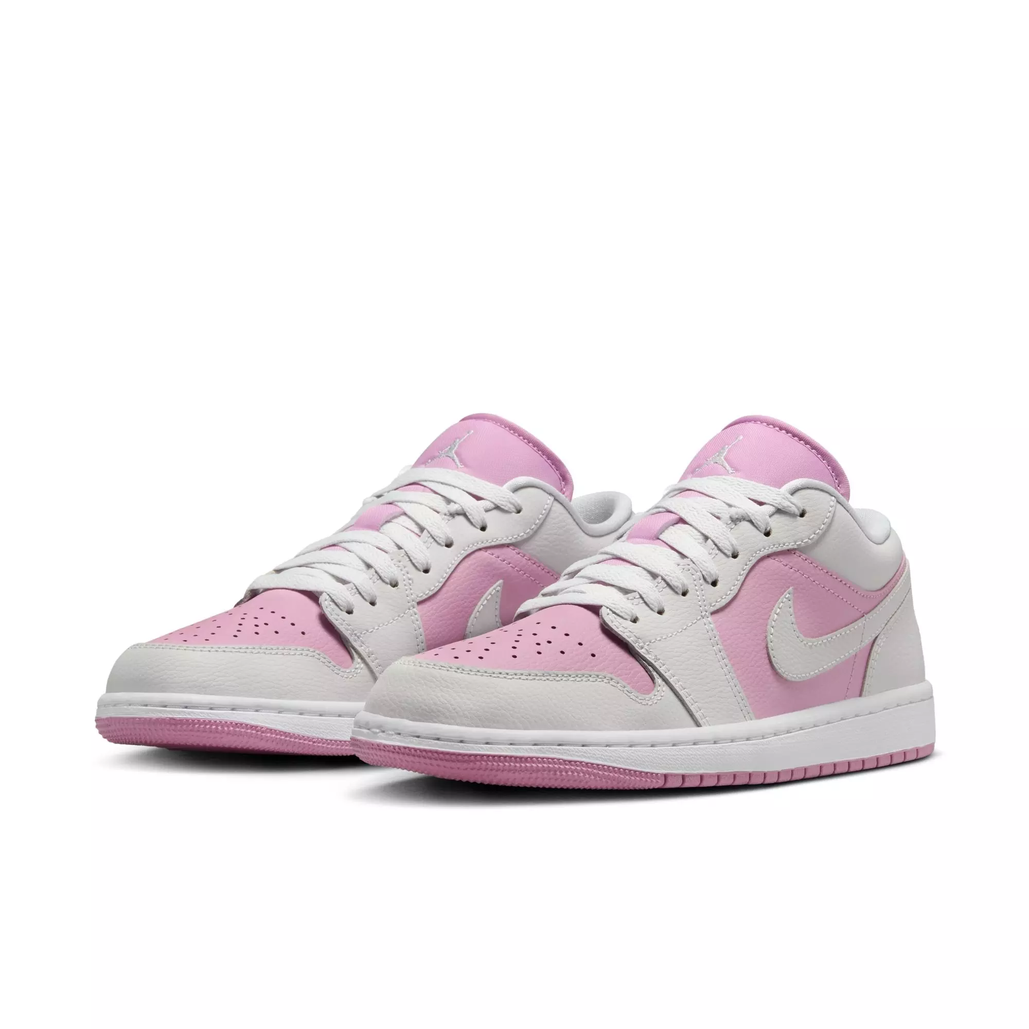 Jordan 1 Low "Orchid/Neutral Grey/White" Women's Shoe - PINK/GREY