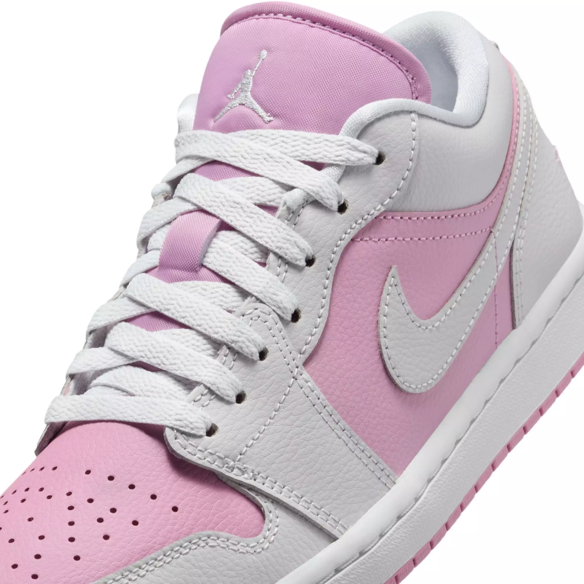 Jordan 1 Low "Orchid/Neutral Grey/White" Women's Shoe - PINK/GREY