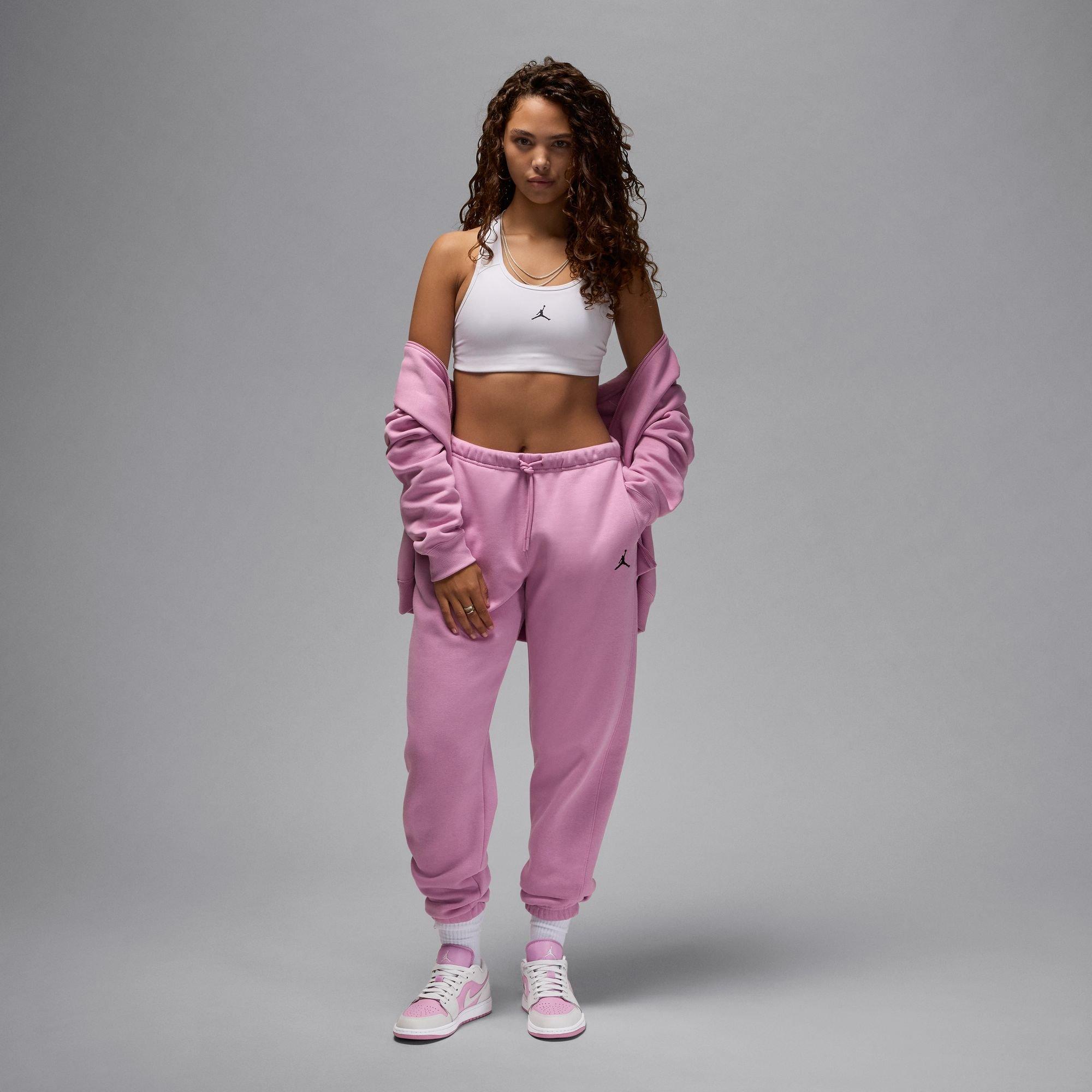 Jordan 1 Low "Orchid/Neutral Grey/White" Women's Shoe - PINK/GREY Thumbnail View 11