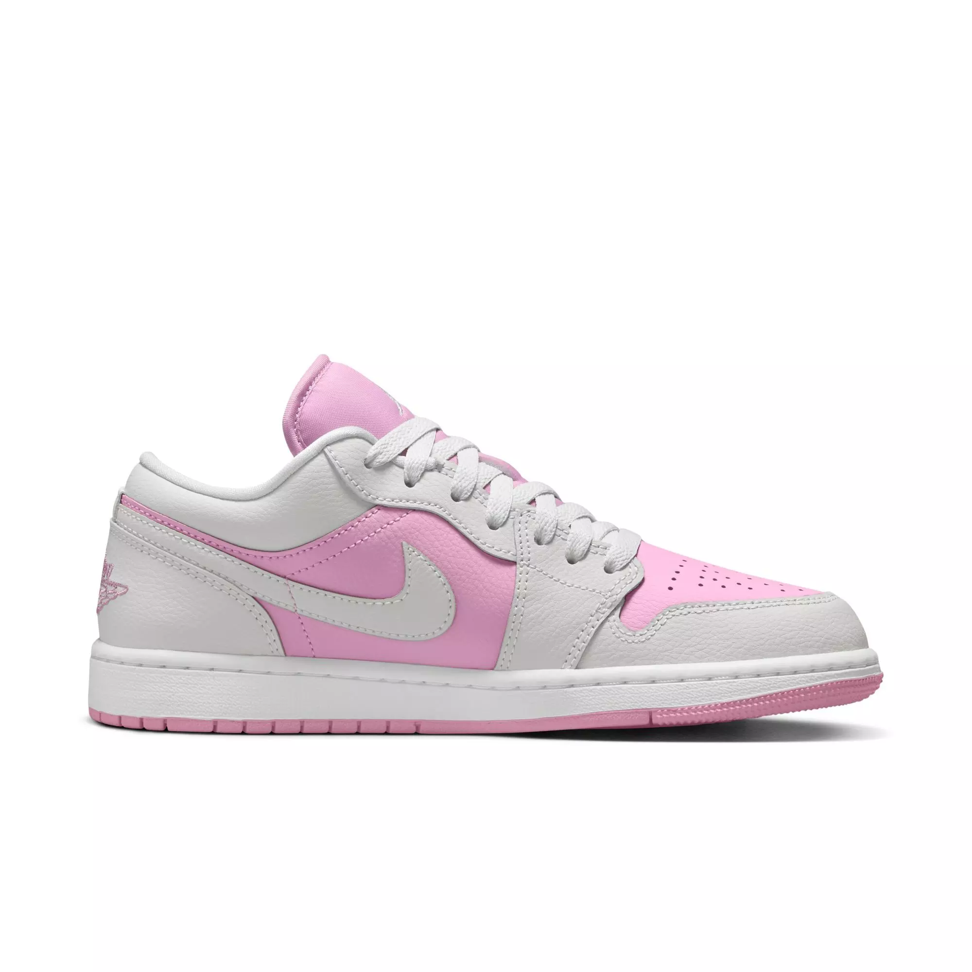 Jordan 1 Low "Orchid/Neutral Grey/White" Women's Shoe - PINK/GREY