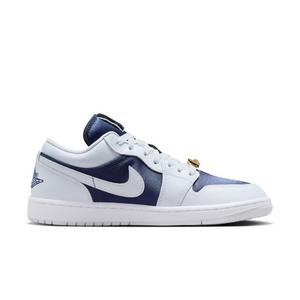 Jordan 1 Low SE "Football Grey/Midnight Navy/White" Women's Shoe