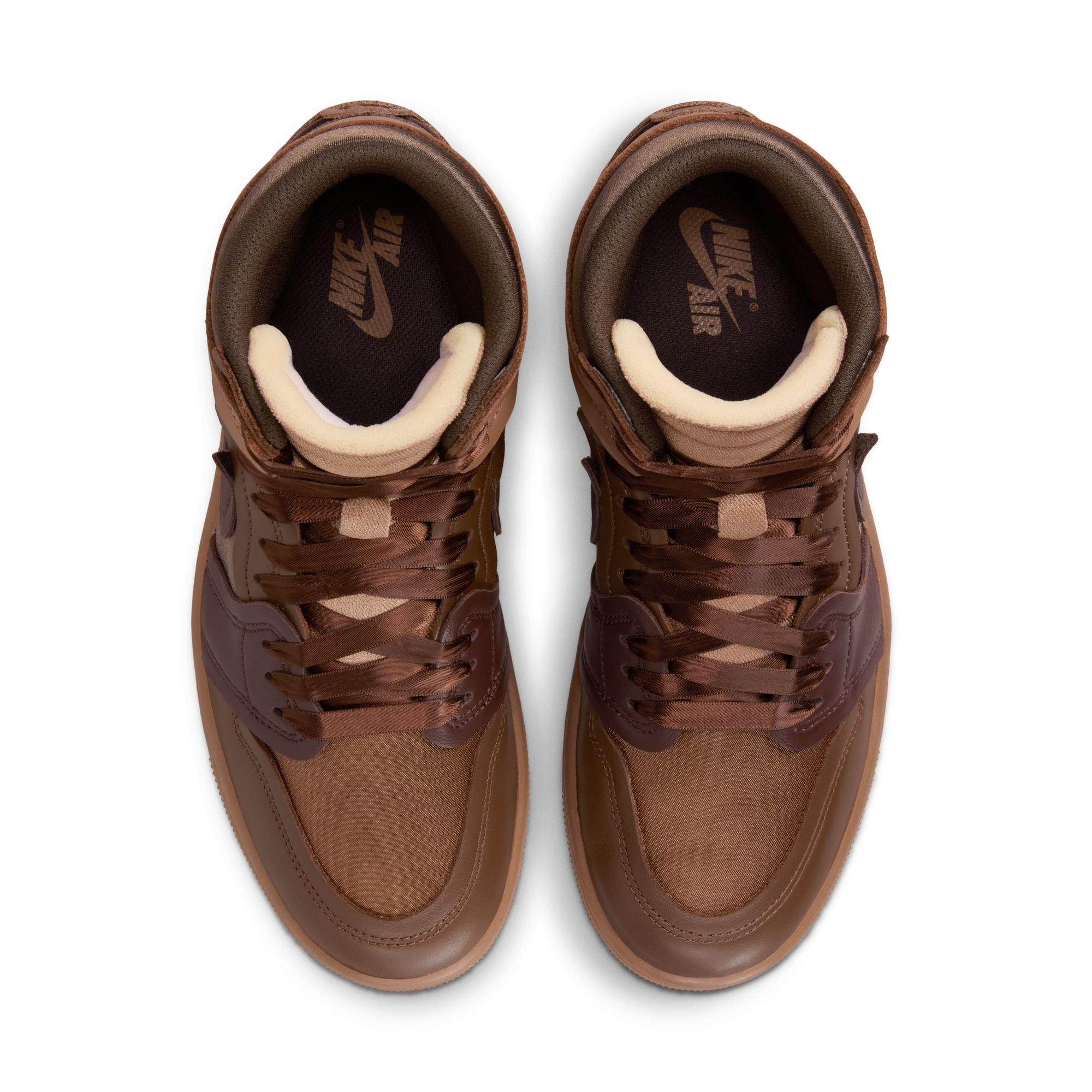 Jordan 1 High Method of Make "Archaeo Brown/Earth/Cacao Wow" Women's Shoe - BROWN Thumbnail View 7