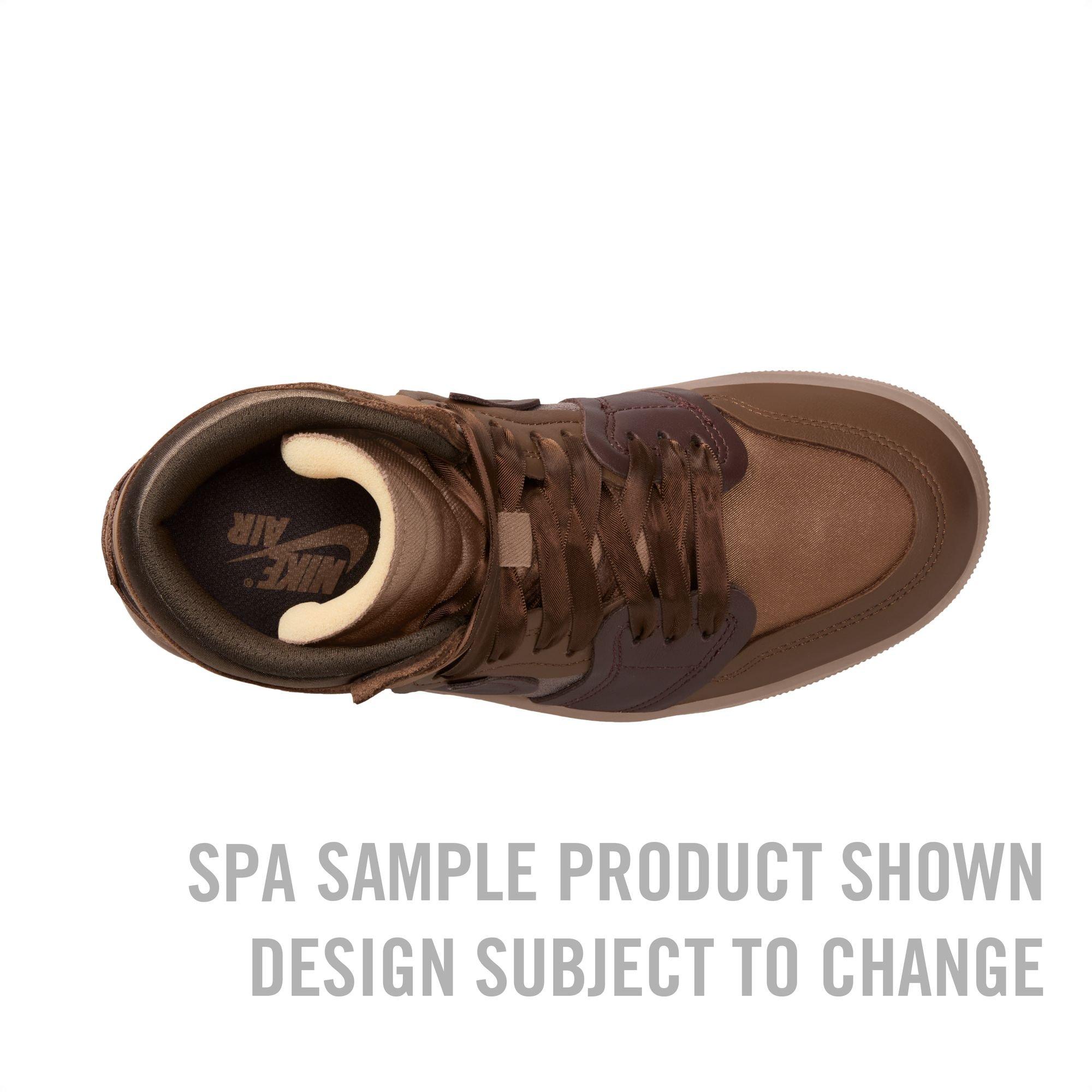 Jordan 1 High Method of Make "Archaeo Brown/Earth/Cacao Wow" Women's Shoe - BROWN Thumbnail View 8
