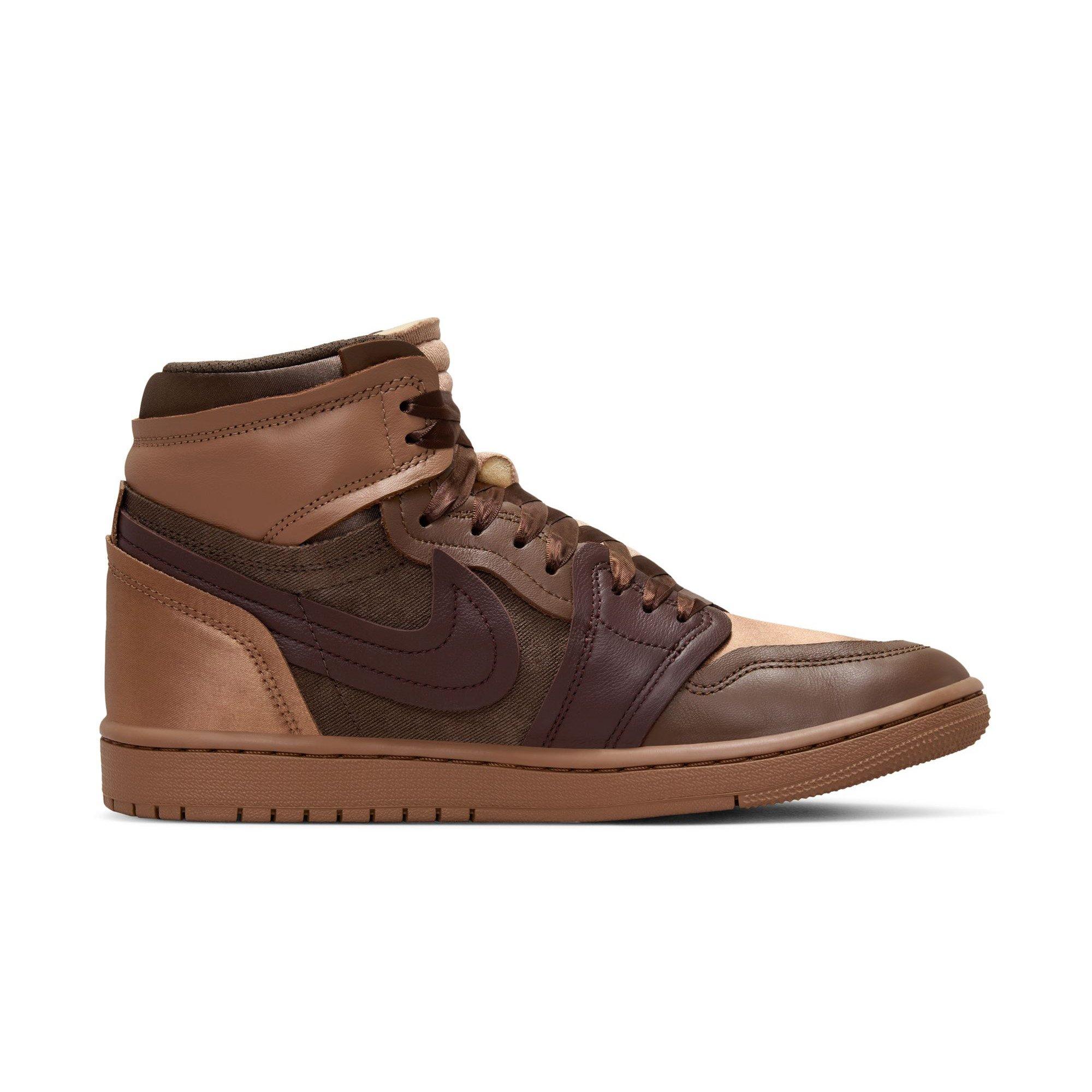 Jordan 1 High& Method of Make Women's "Archaeo Brown/Earth/Cacao Wow" Shoe