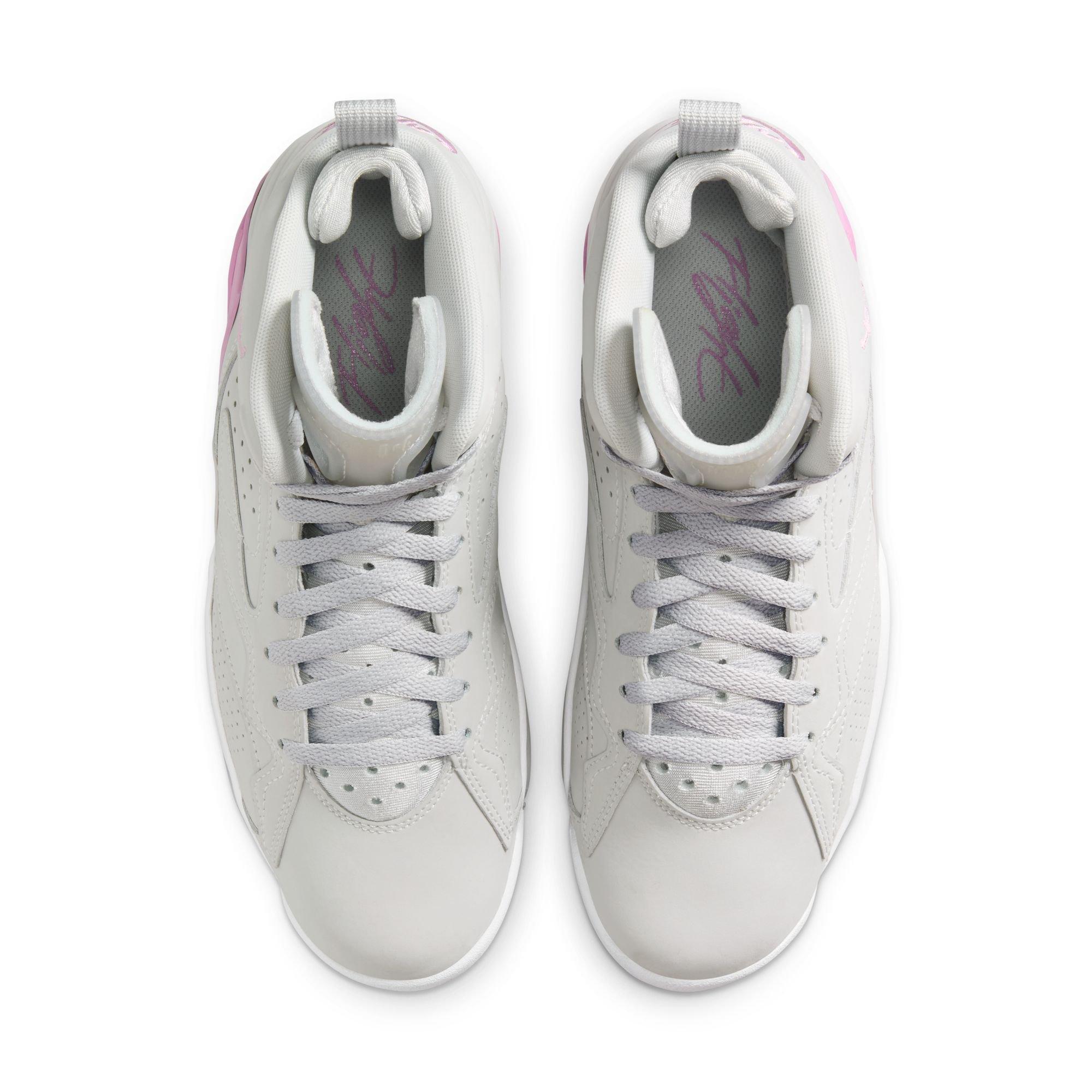 Jordan MVP "Neutral Grey/Orchid White" Women's Shoe - GREY/PINK Thumbnail View 6