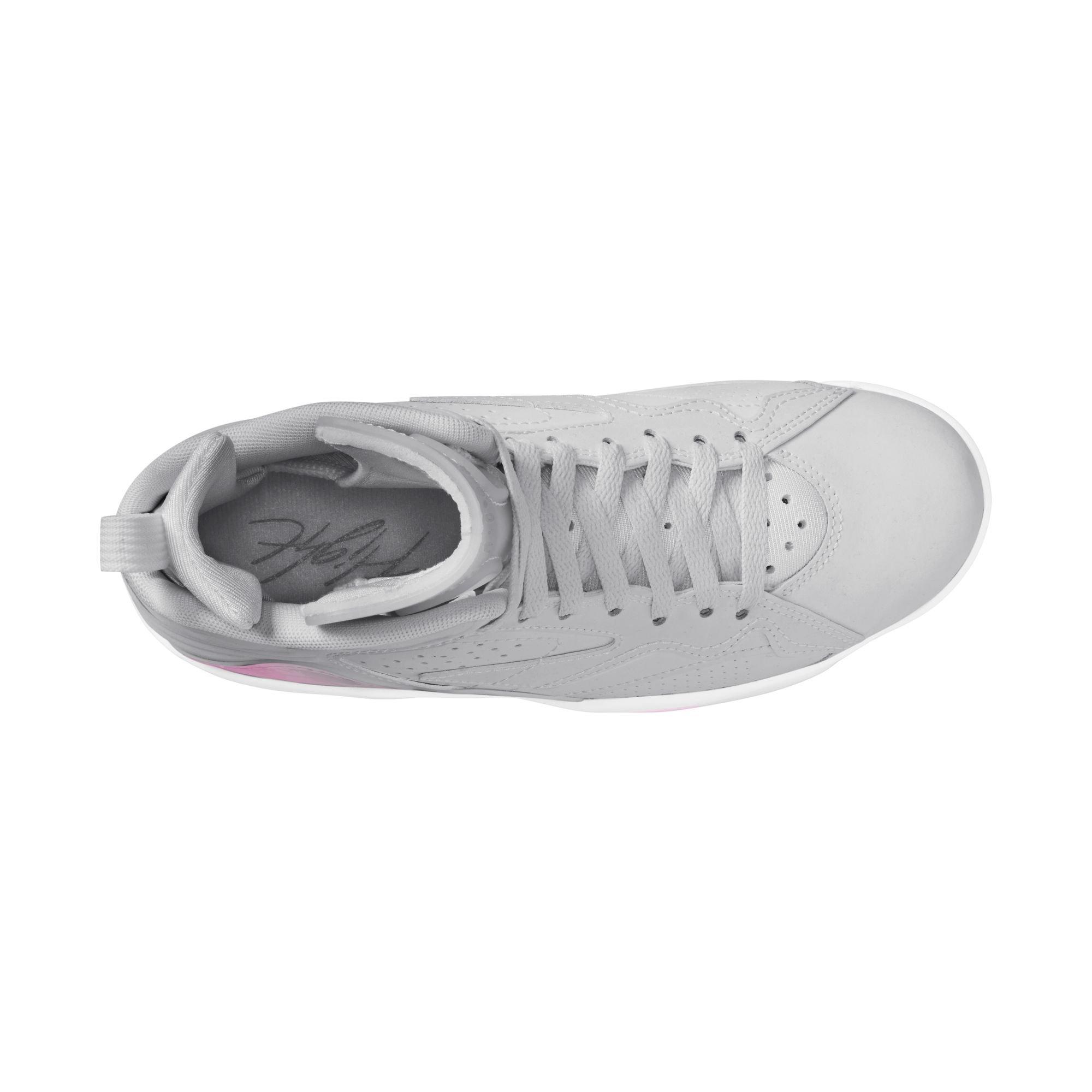 Jordan MVP "Neutral Grey/Orchid White" Women's Shoe - GREY/PINK Thumbnail View 8
