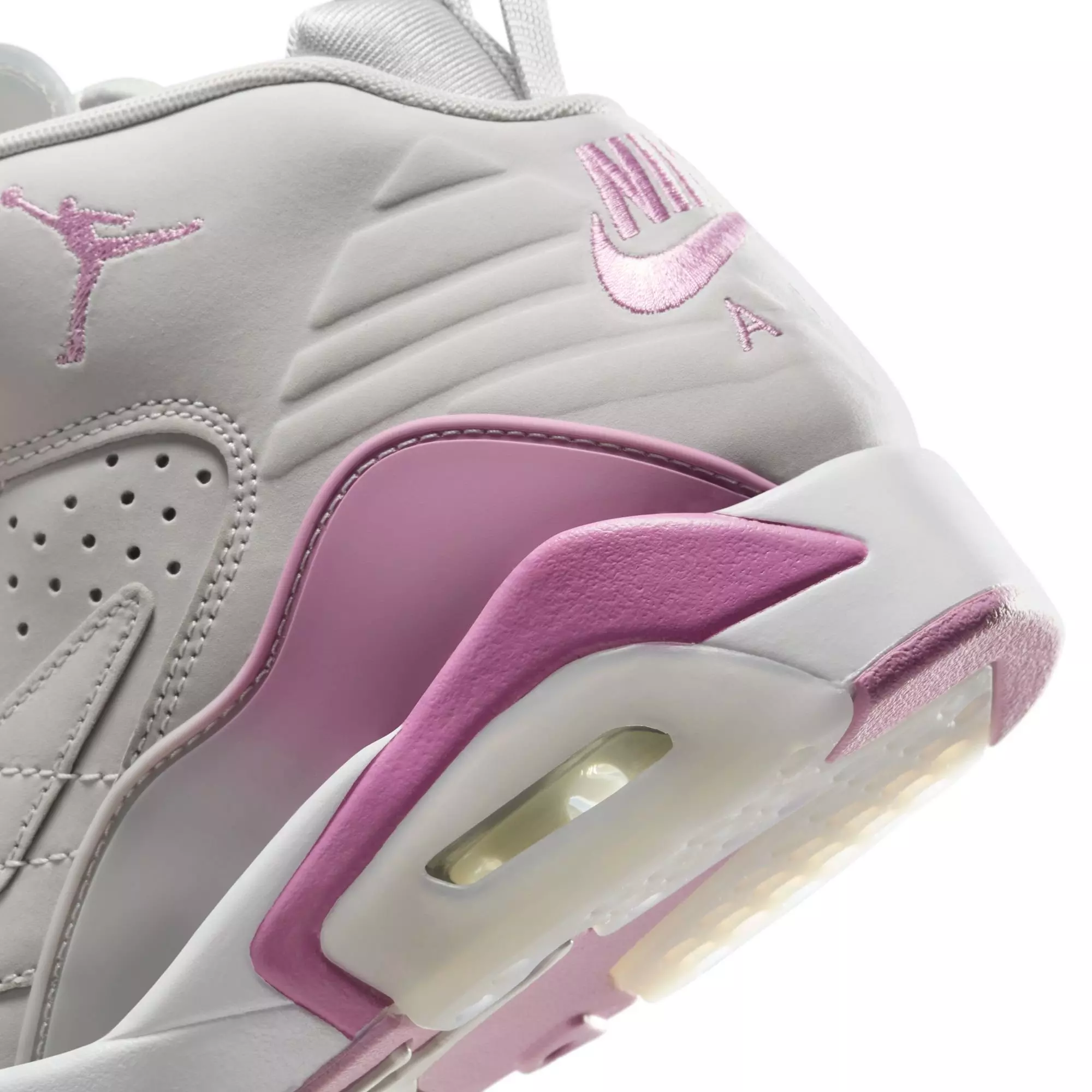 Jordan MVP "Neutral Grey/Orchid White" Women's Shoe - GREY/PINK