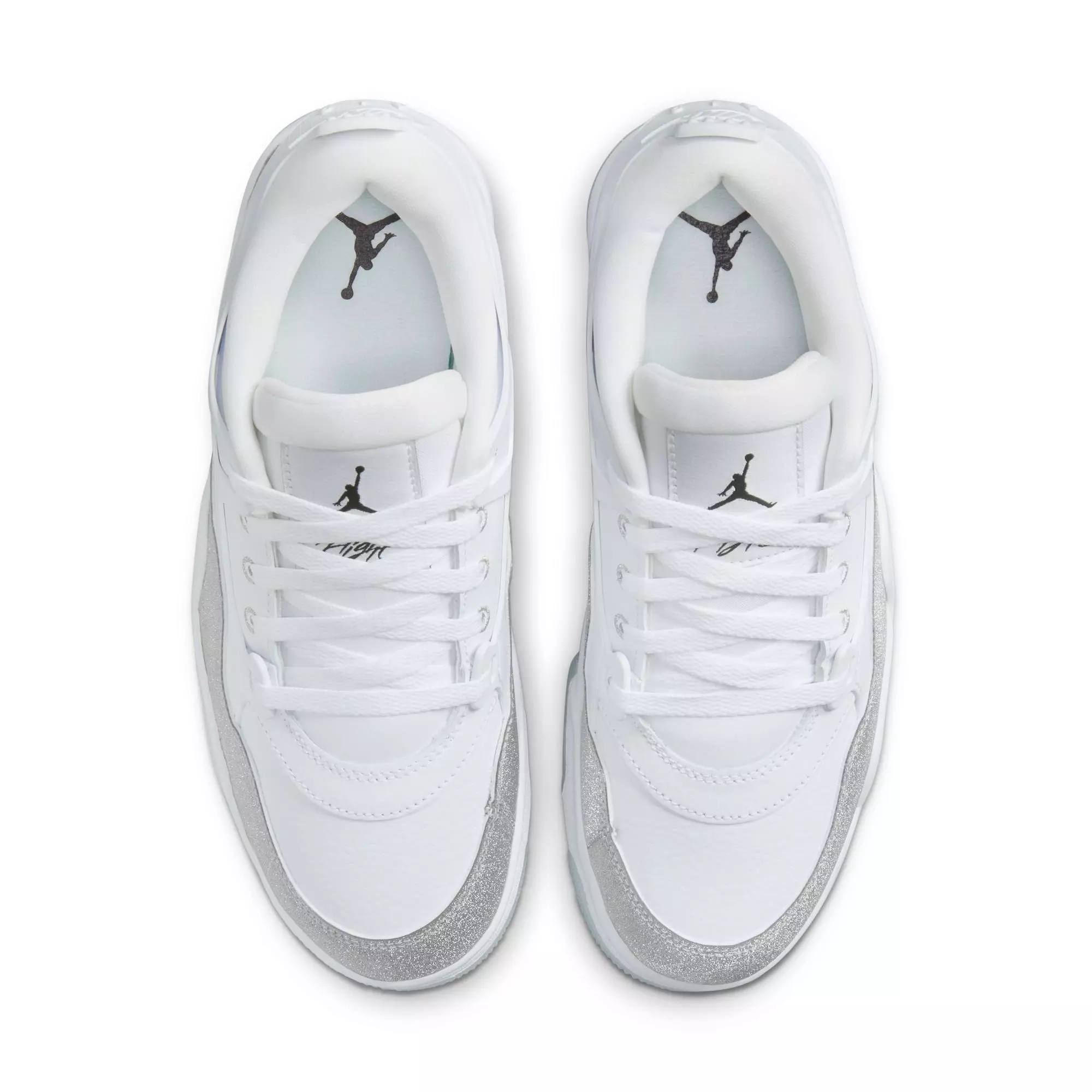 Jordan 4 RM "White/Metallic Silver" Women's Shoe - WHITE/SILVER