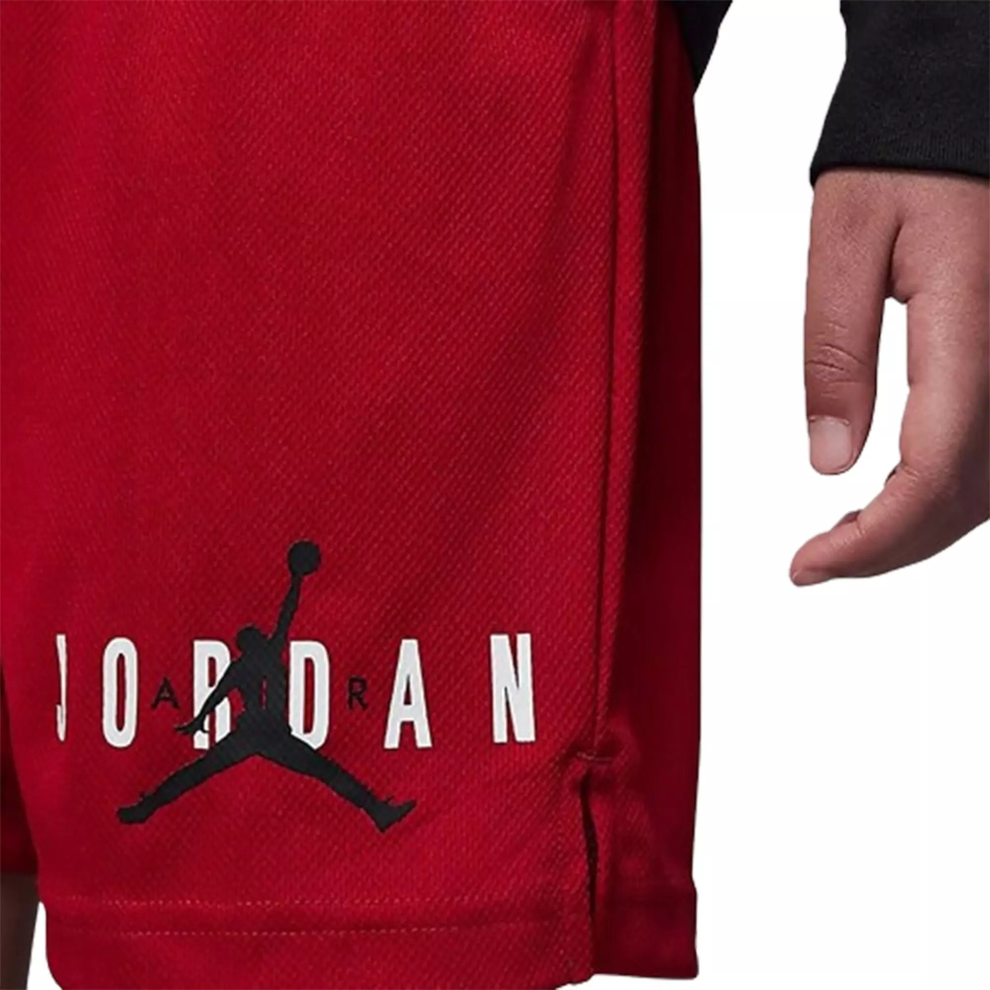 Jordan Big Boys' Essential Mesh Shorts - RED