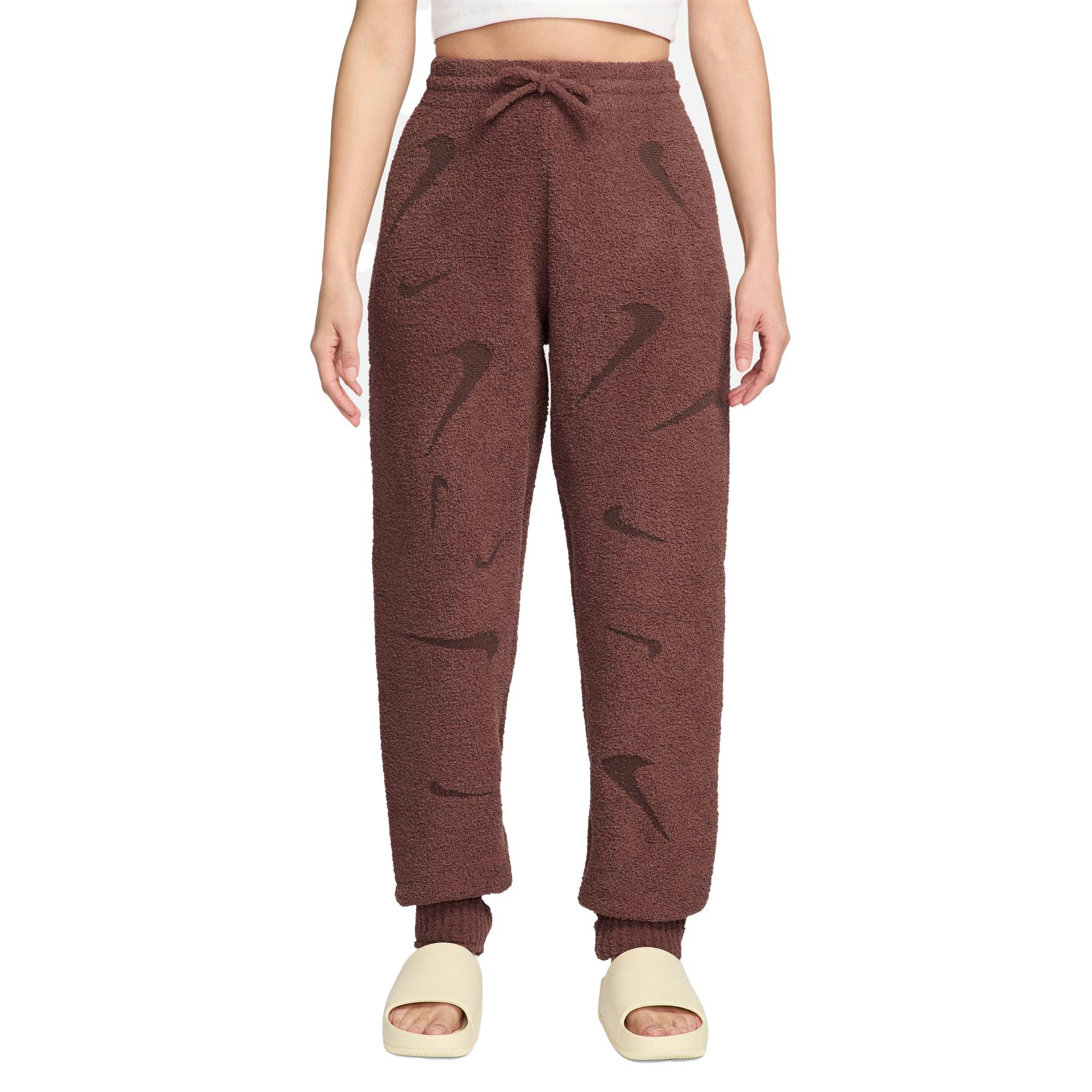 Nike Sportswear Phoenix Women's High-Waisted Jogger Pants - Brown