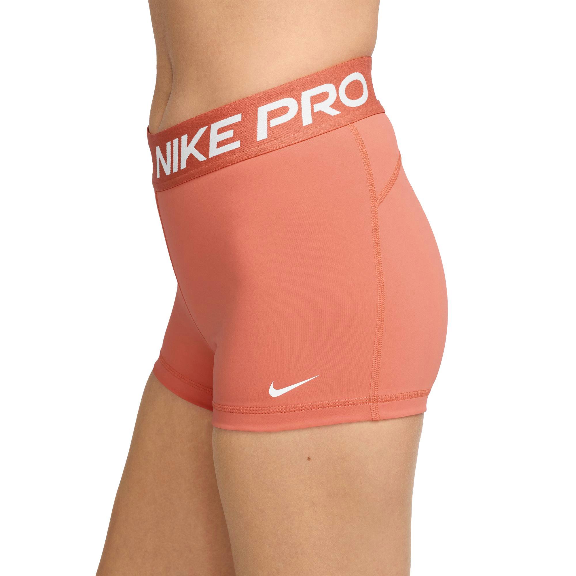 Nike Women's Pro 3" Shorts - Peach - PEACH Thumbnail View 3