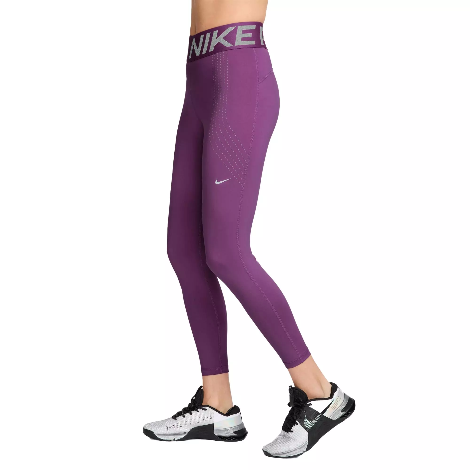 Nike Women's Pro Sculpt High-Waisted 7/8 Leggings - PURPLE