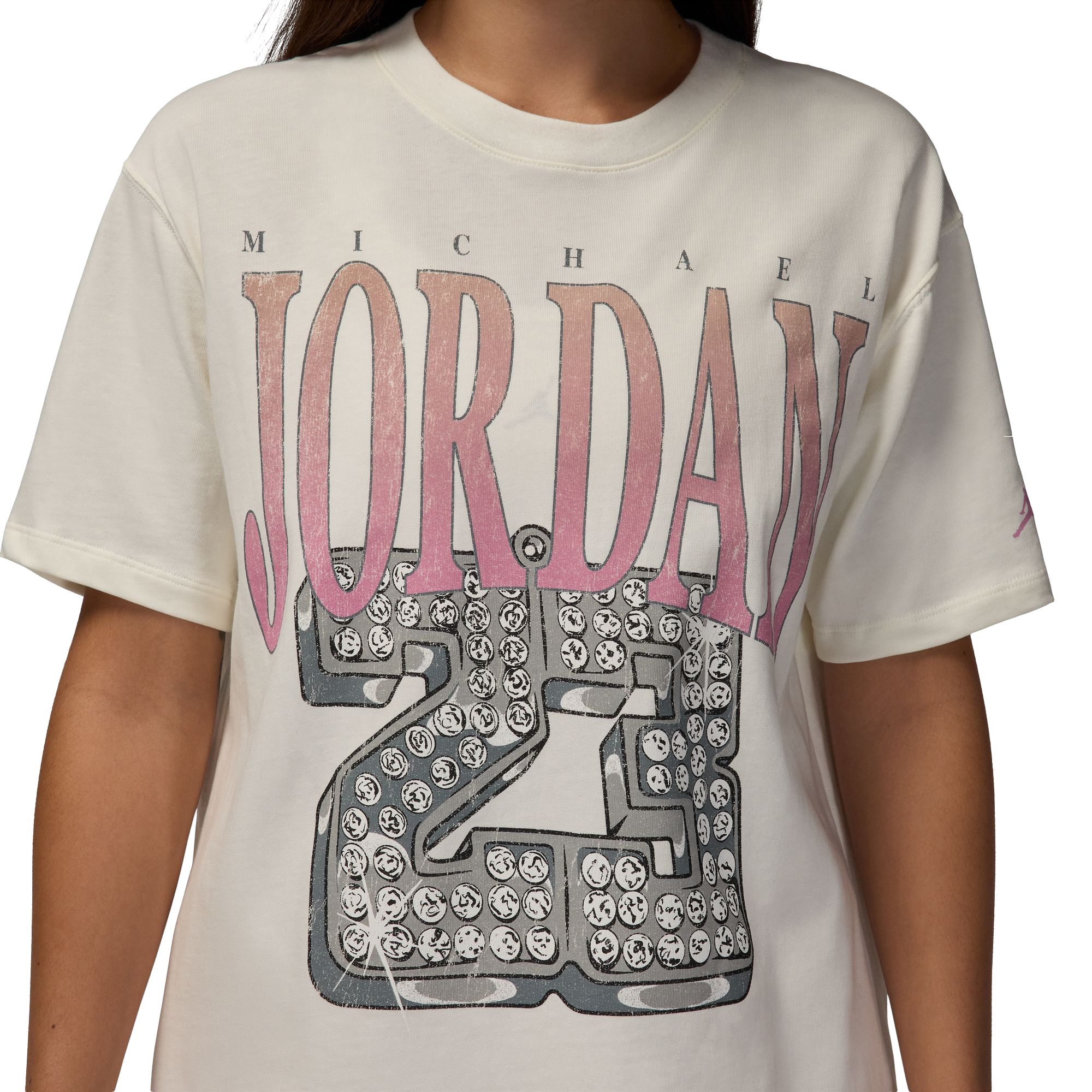 Jordan Women's Heritage Gel Tee - SAIL Thumbnail View 4