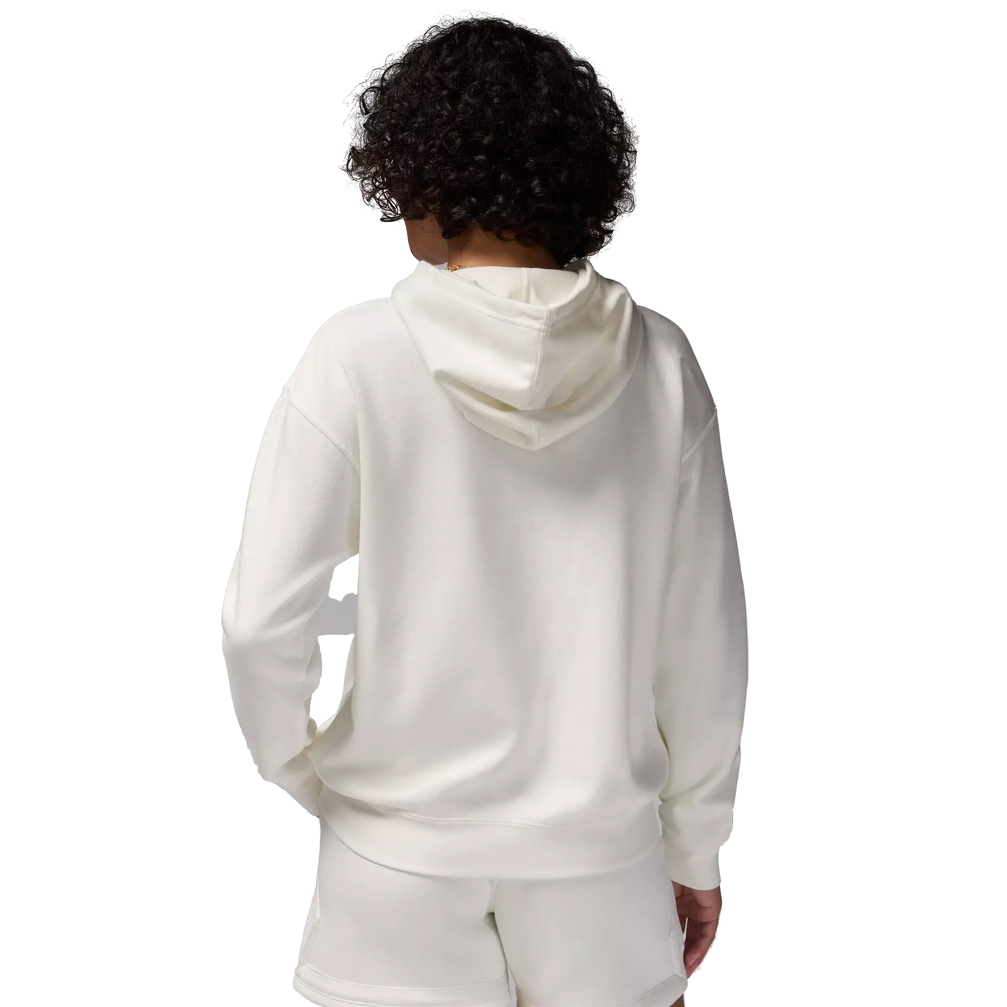 Jordan Women's Brooklyn Fleece Graphic Pullover Hoodie - SAIL