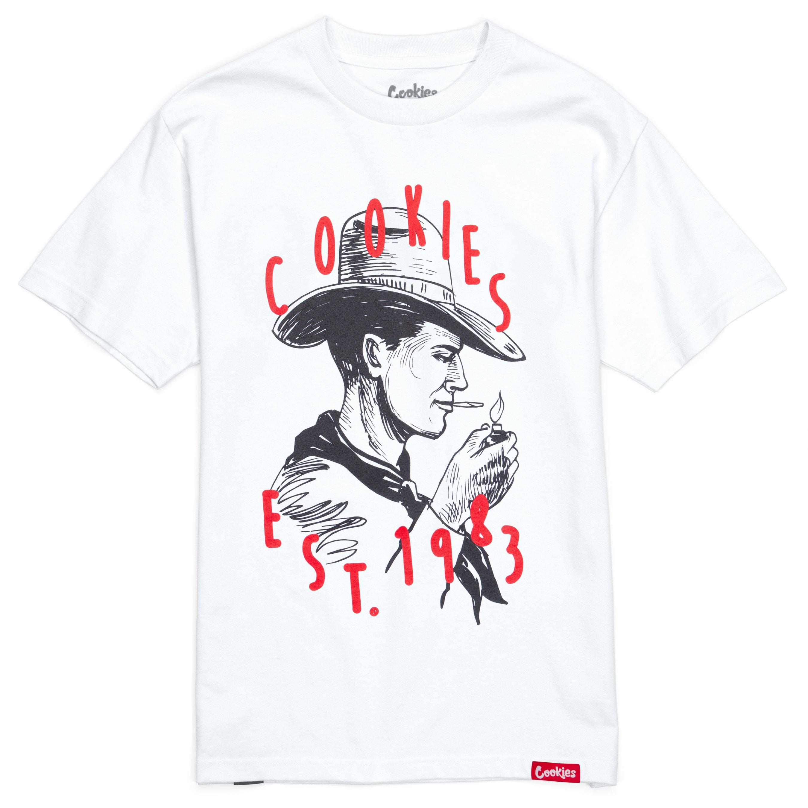 Cookies Men's Blazing Saddle Tee - WHITE