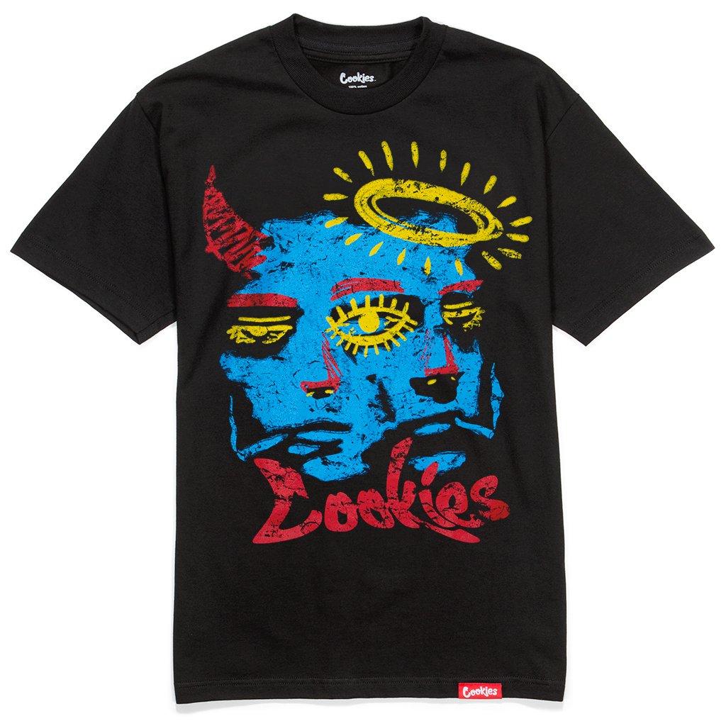 Cookies Men's Good & Bad Tee - Black - BLACK