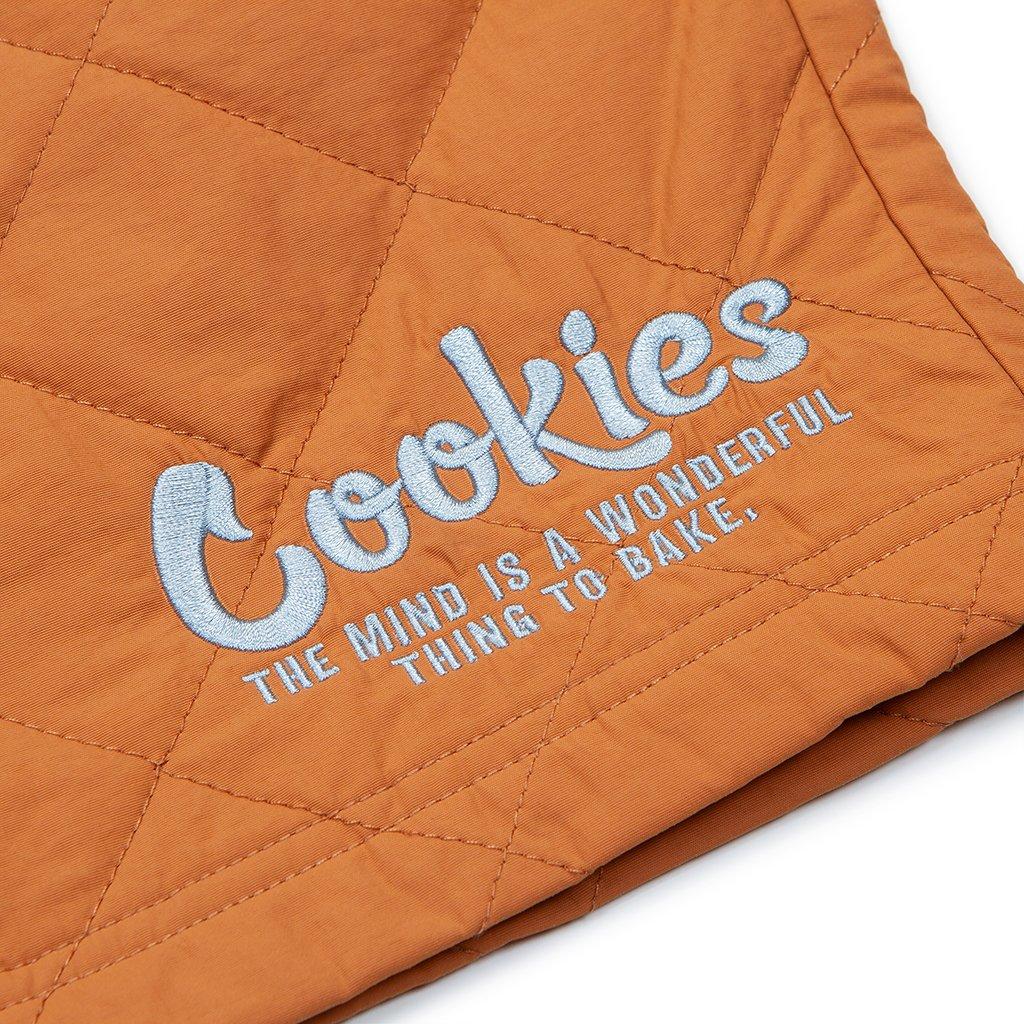 Cookies Men's Workwear Quilted Nylon Shorts -Brown - BROWN Thumbnail View 3