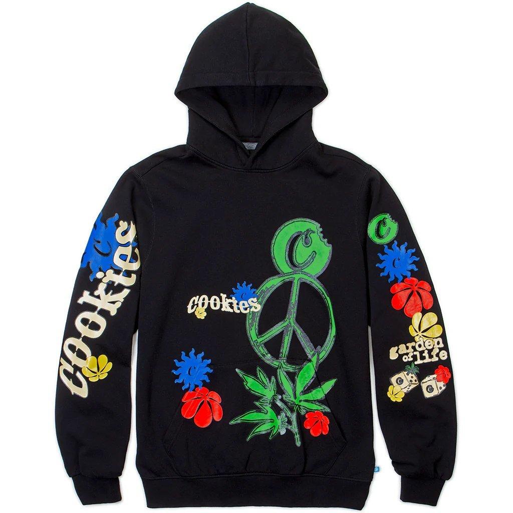 Cookies Men's Garden Of Life Pullover Hoodie - Black - BLACK