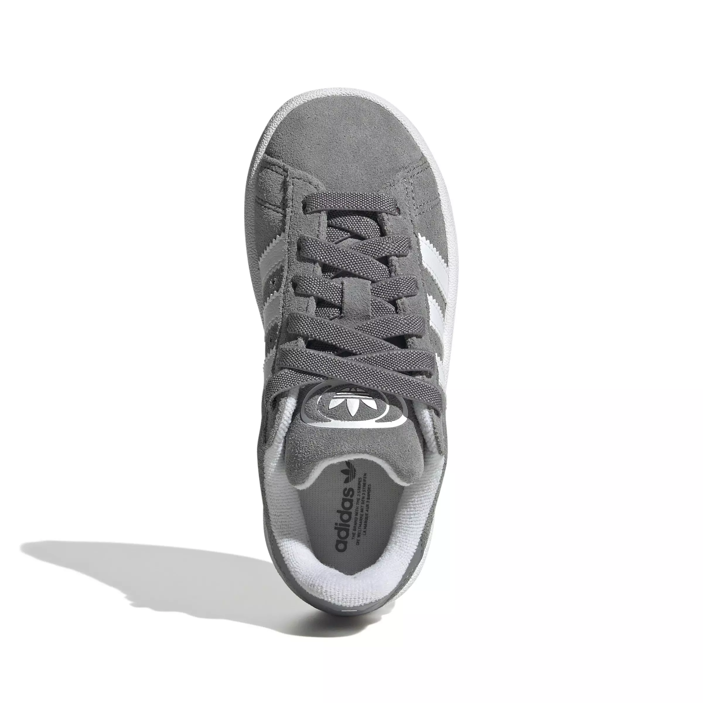 adidas Originals Campus 00s "Grey Three/Ftwr White" Preschool Girls' Shoe - GREY/WHITE