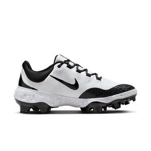 Nike Alpha Huarache Elite 4 Low MCS "White/Black" Men's Baseball Cleat