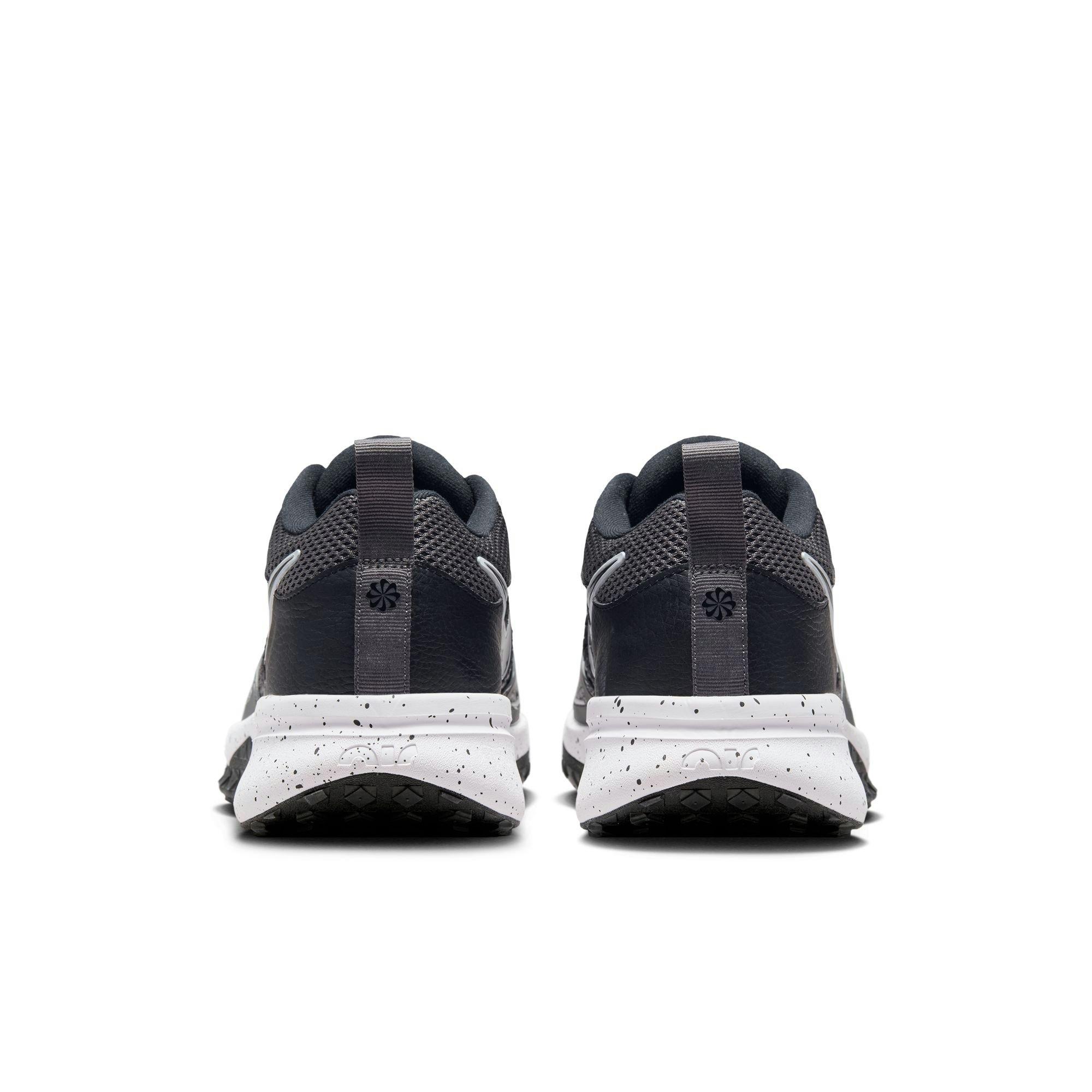 Nike Air Zoom Diamond Elite Turf "Black/White/Iron Grey/Volt" Men's Baseball Shoe - BLACK/GREY Thumbnail View 5