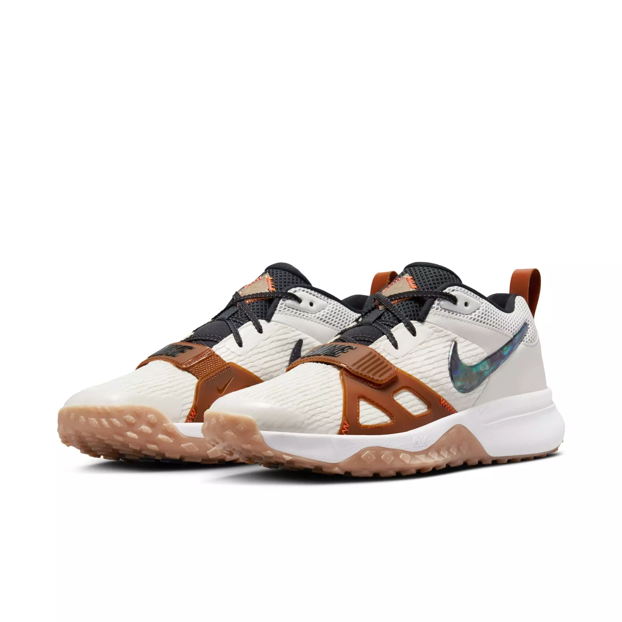 Nike Diamond Elite "Summit White/Royal Pulse/Phantom" Men's Baseball Shoe - WHITE/BLUE