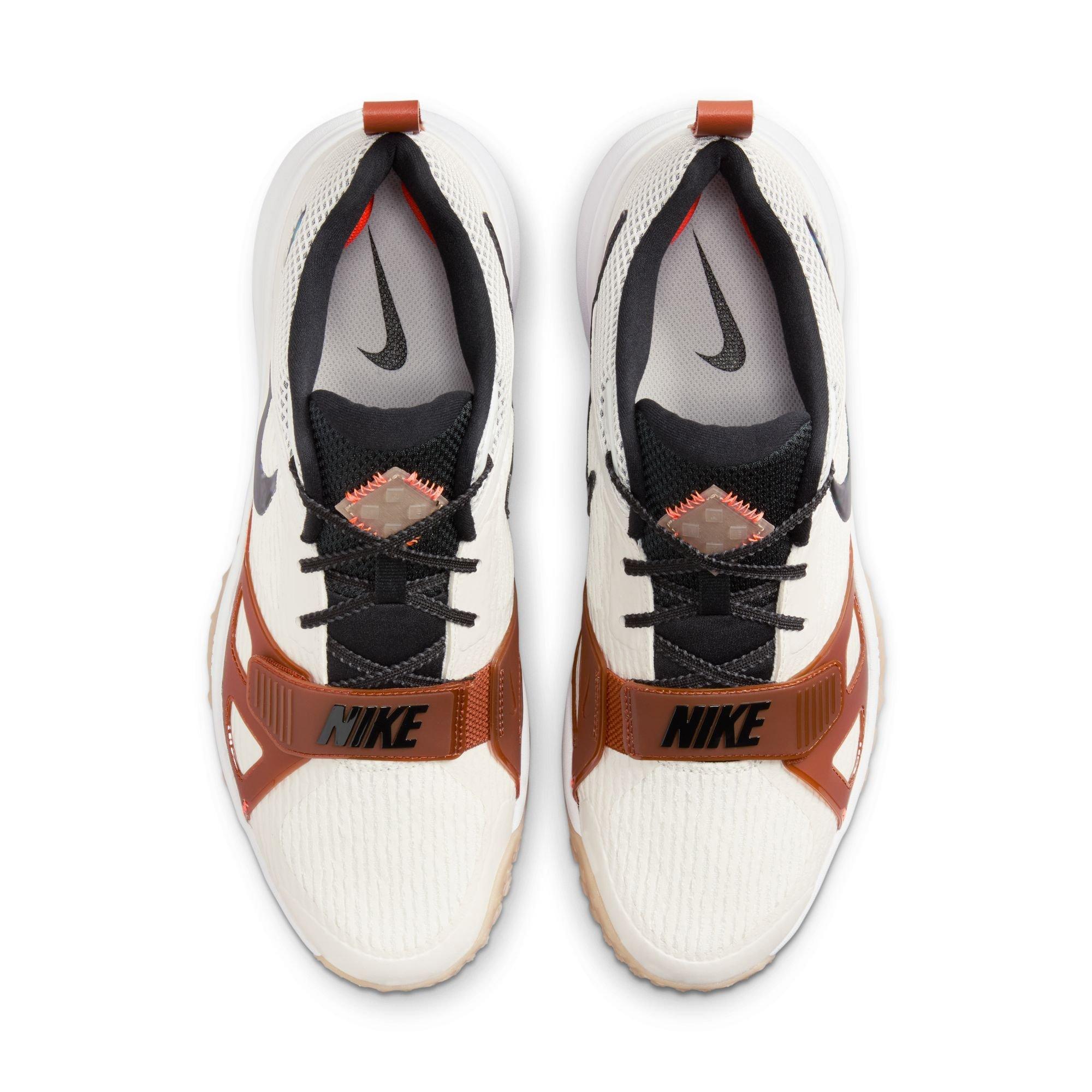 Nike Diamond Elite "Summit White/Royal Pulse/Phantom" Men's Baseball Shoe - WHITE/BLUE Thumbnail View 6