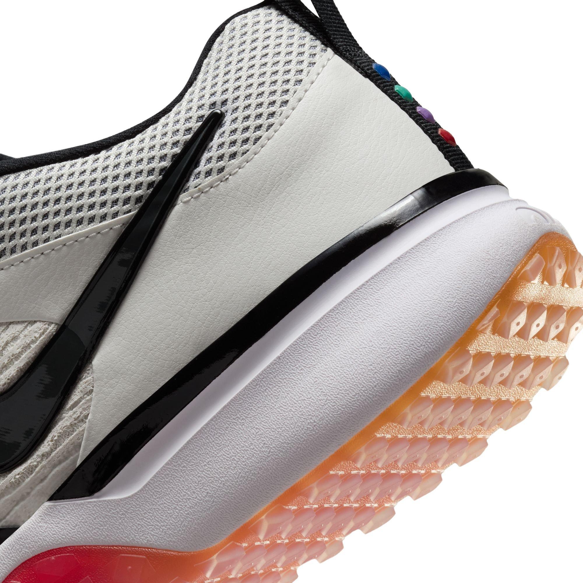 Nike Air Zoom Diamond Elite Turf PE "Phantom/Royal Pulse/Dark Russet/Black" Men's Baseball Shoe - WHITE/ROYAL Thumbnail View 11