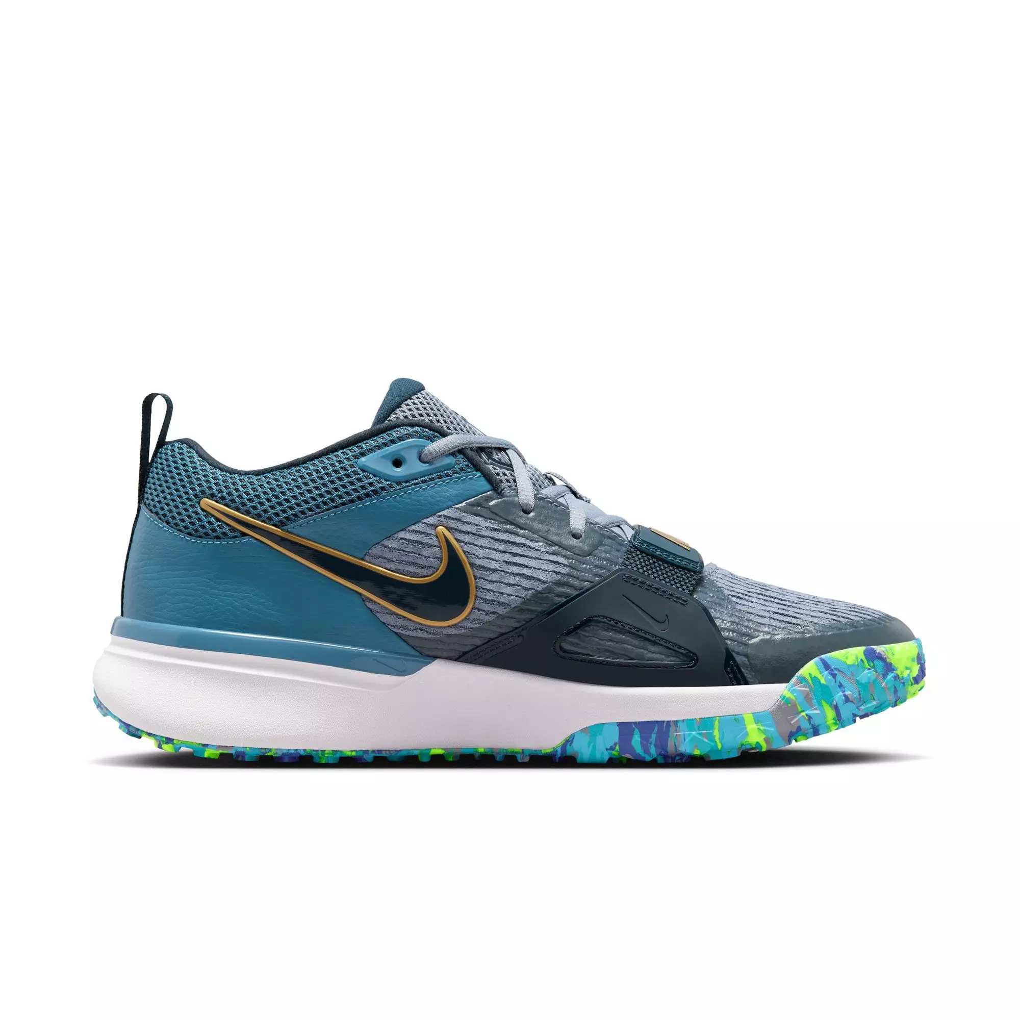 Nike Diamond Elite Turf Nolan Arenado "Ashen Slate/Armory Navy/Aegean Storm" Men's Baseball Shoe - NAVY/WHITE