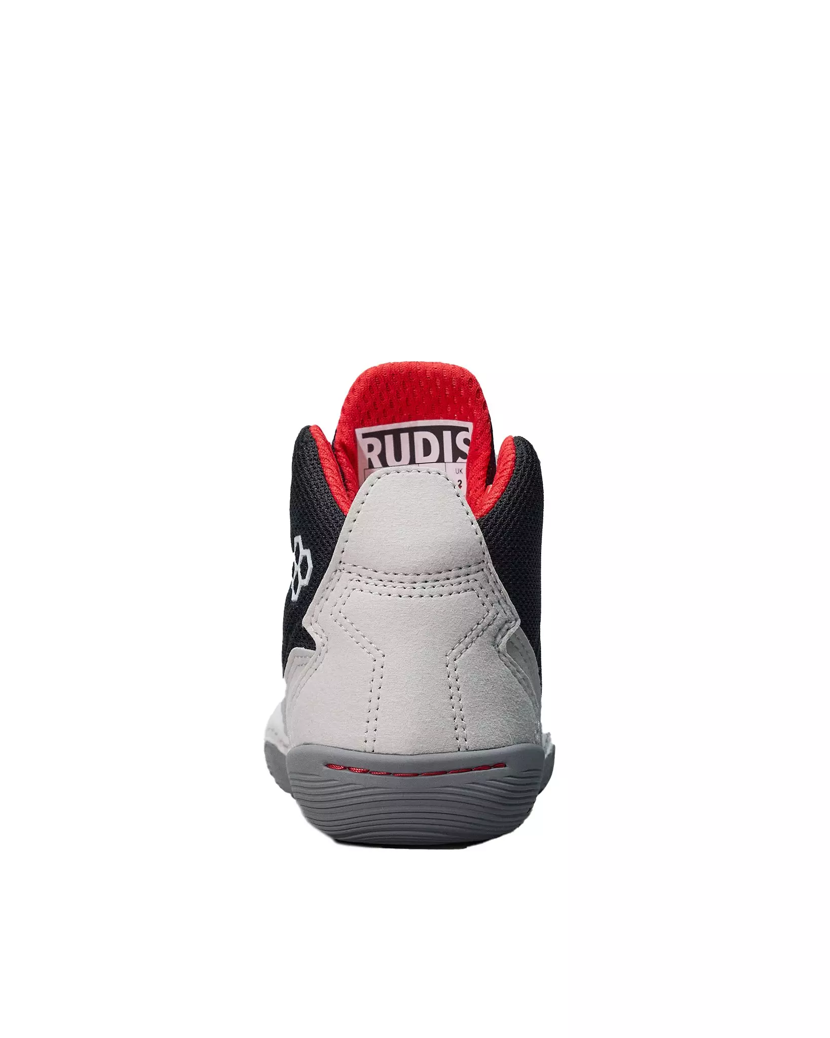 Rudis Courage "Midnight Smoke" Preschool Kids' Wrestling Shoe - WHITE/BLACK