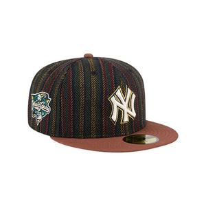 New Era New York Yankees 9FIFTY Vintage Herringbone Snapback Hat-Multicolor