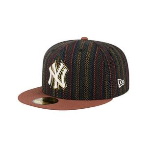 New Era New York Yankees 9FIFTY Vintage Herringbone Snapback Hat-Multicolor