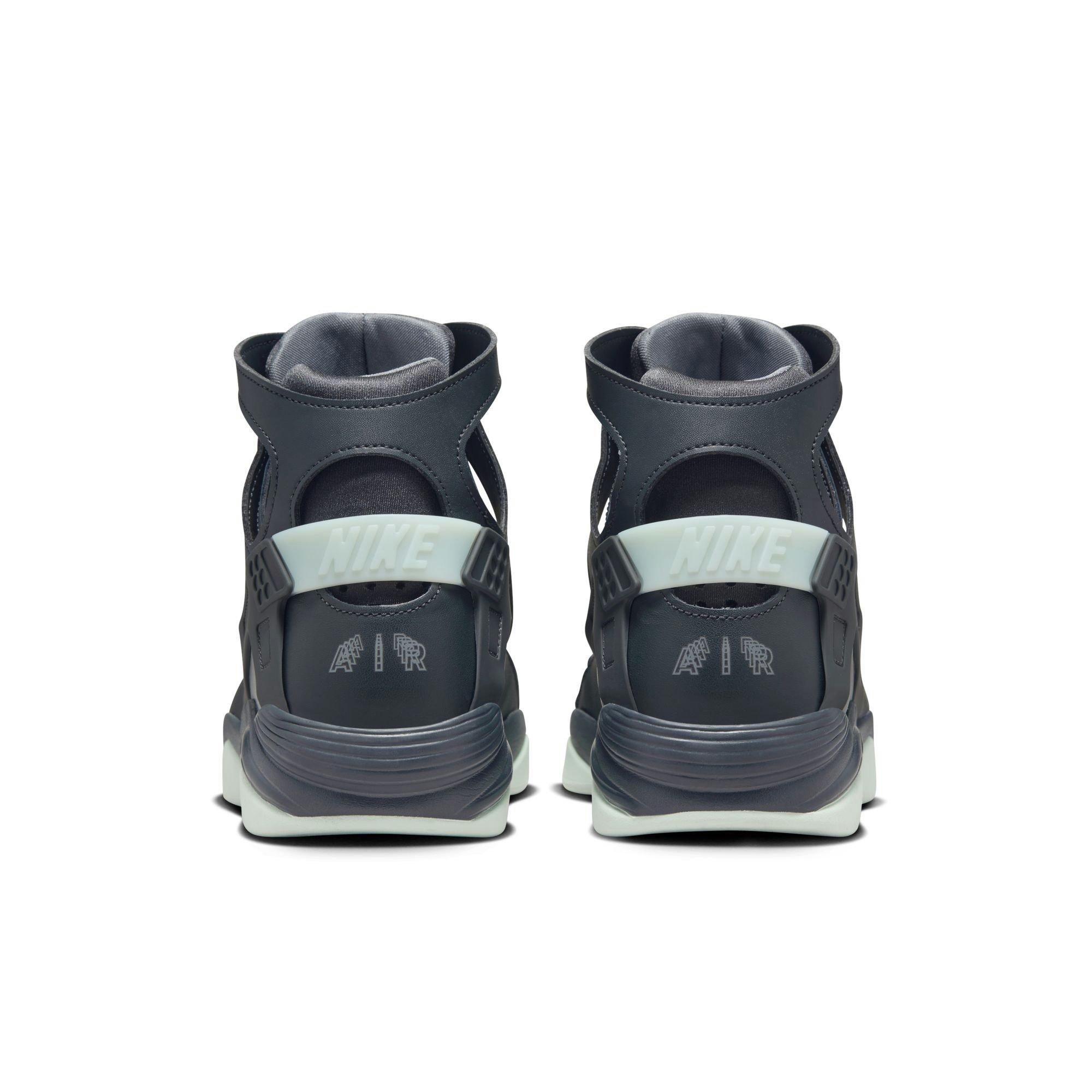 Nike Air Flight Huarache "Dk Smoke Grey/Barely Green/Cool Grey" Men's Shoe - GREY/GREEN Thumbnail View 5