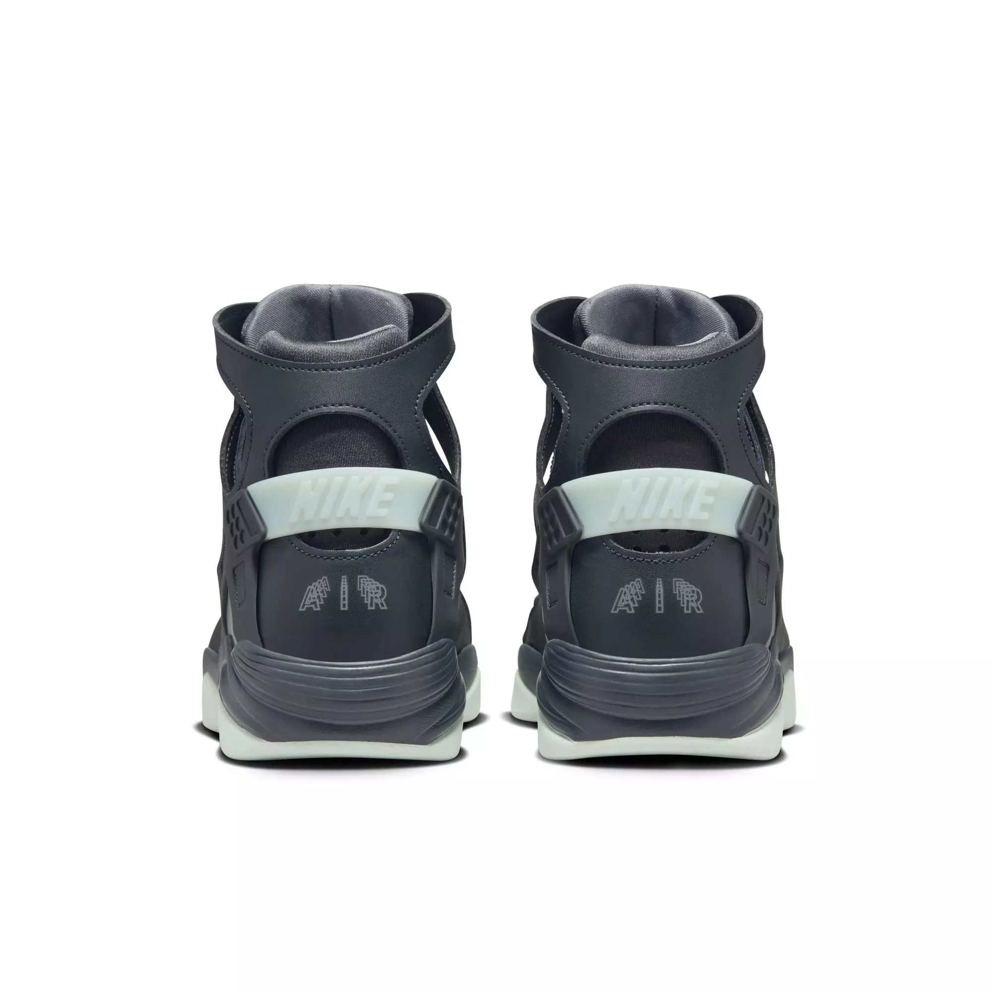 Nike Air Flight Huarache "Dk Smoke Grey/Barely Green/Cool Grey" Men's Shoe - GREY/GREEN