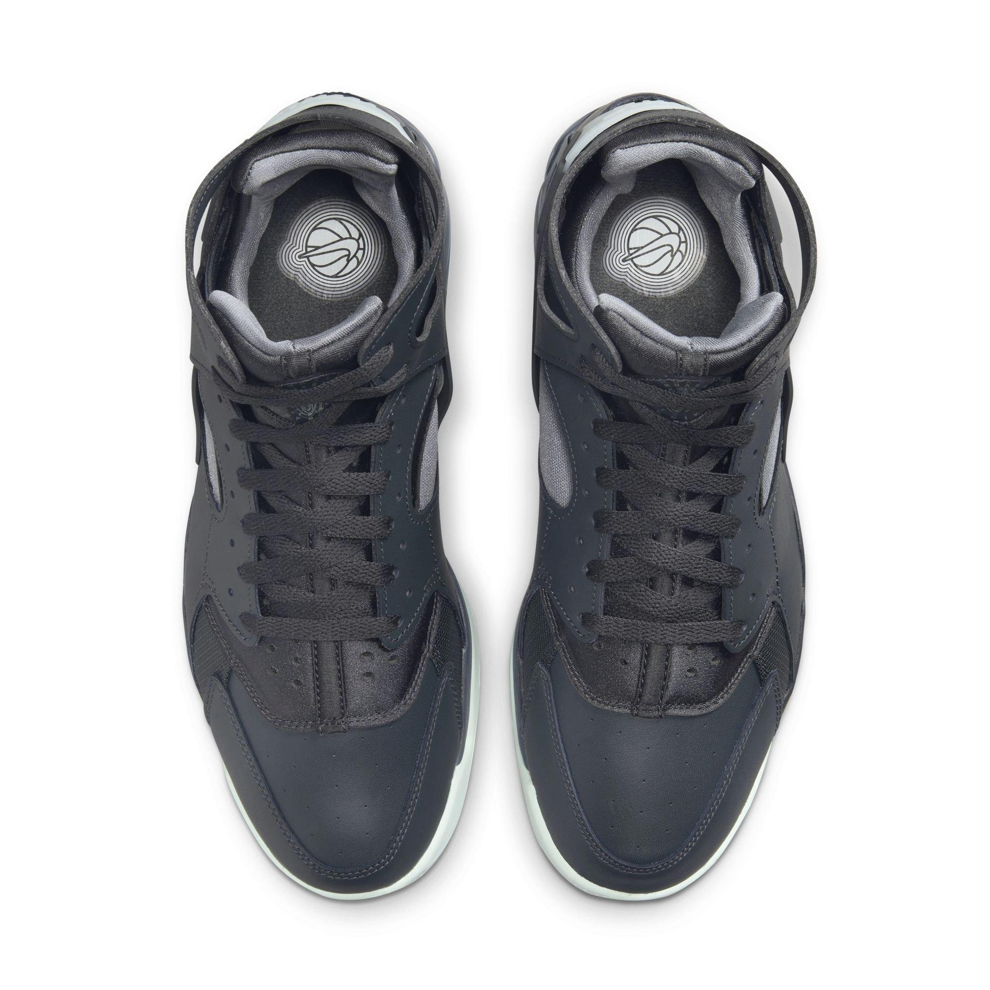 Nike Air Flight Huarache "Dk Smoke Grey/Barely Green/Cool Grey" Men's Shoe - GREY/GREEN Thumbnail View 7