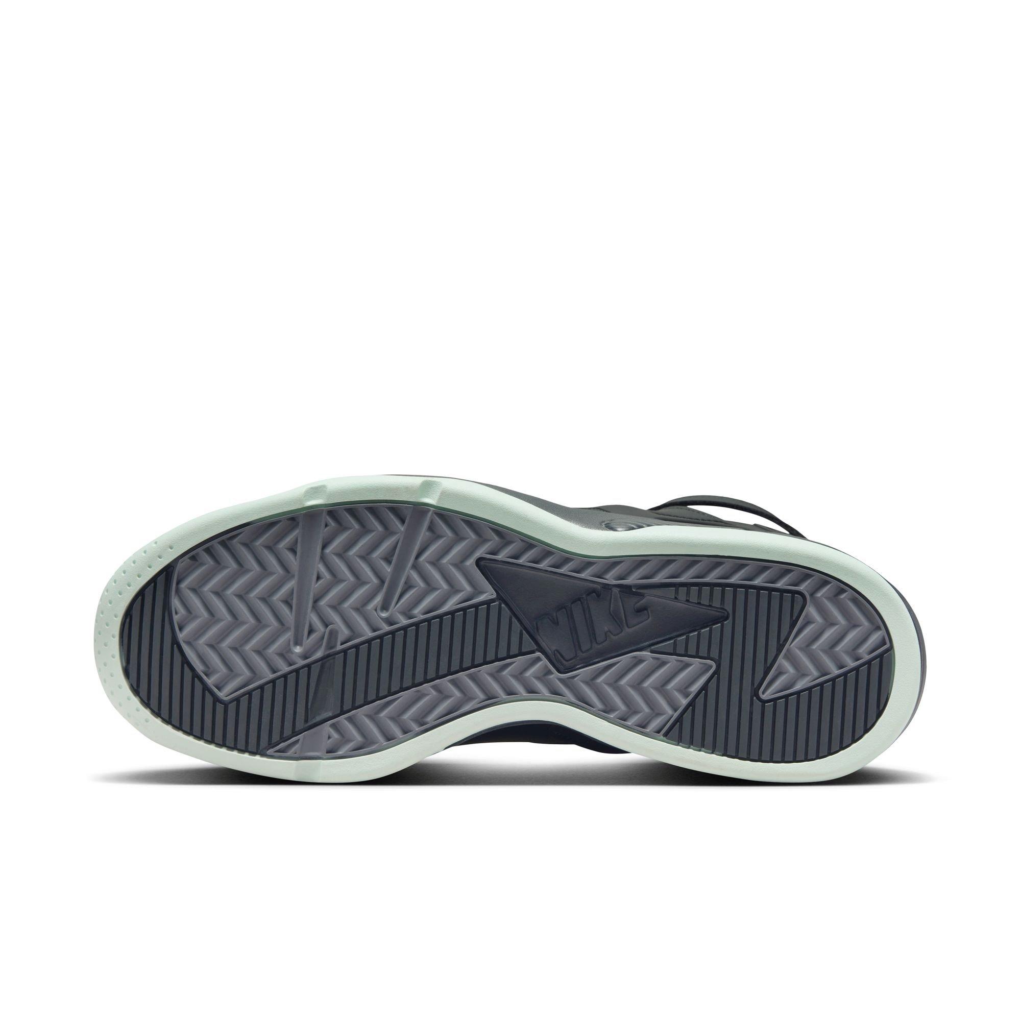 Nike Air Flight Huarache "Dk Smoke Grey/Barely Green/Cool Grey" Men's Shoe - GREY/GREEN Thumbnail View 10