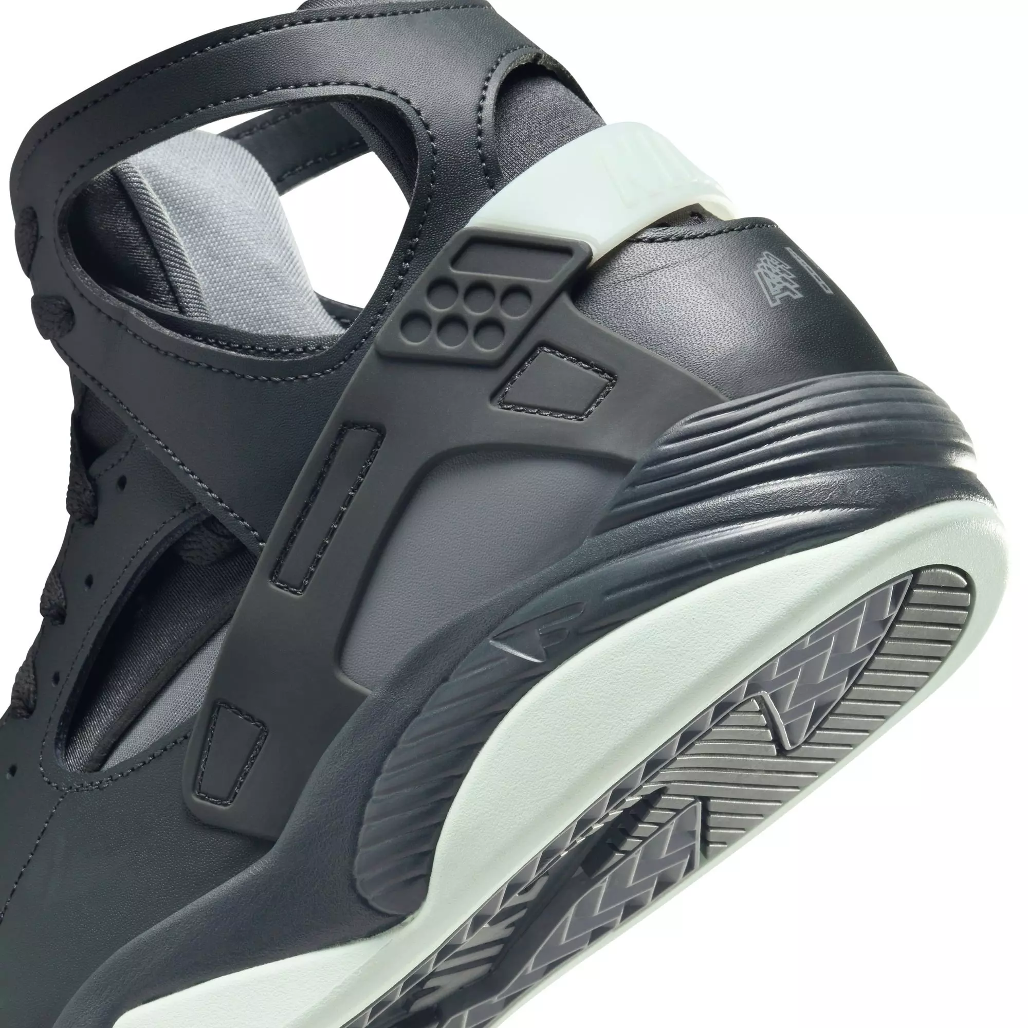 Nike Air Flight Huarache "Dk Smoke Grey/Barely Green/Cool Grey" Men's Shoe - GREY/GREEN